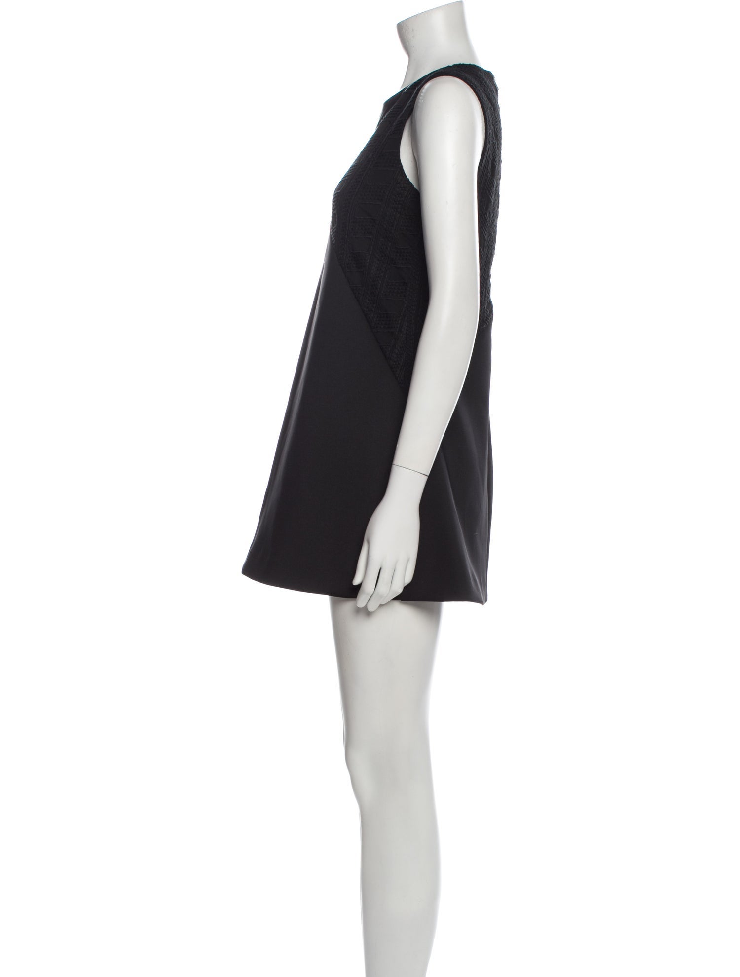 Hunter Bell Crew Neck Mini Dress