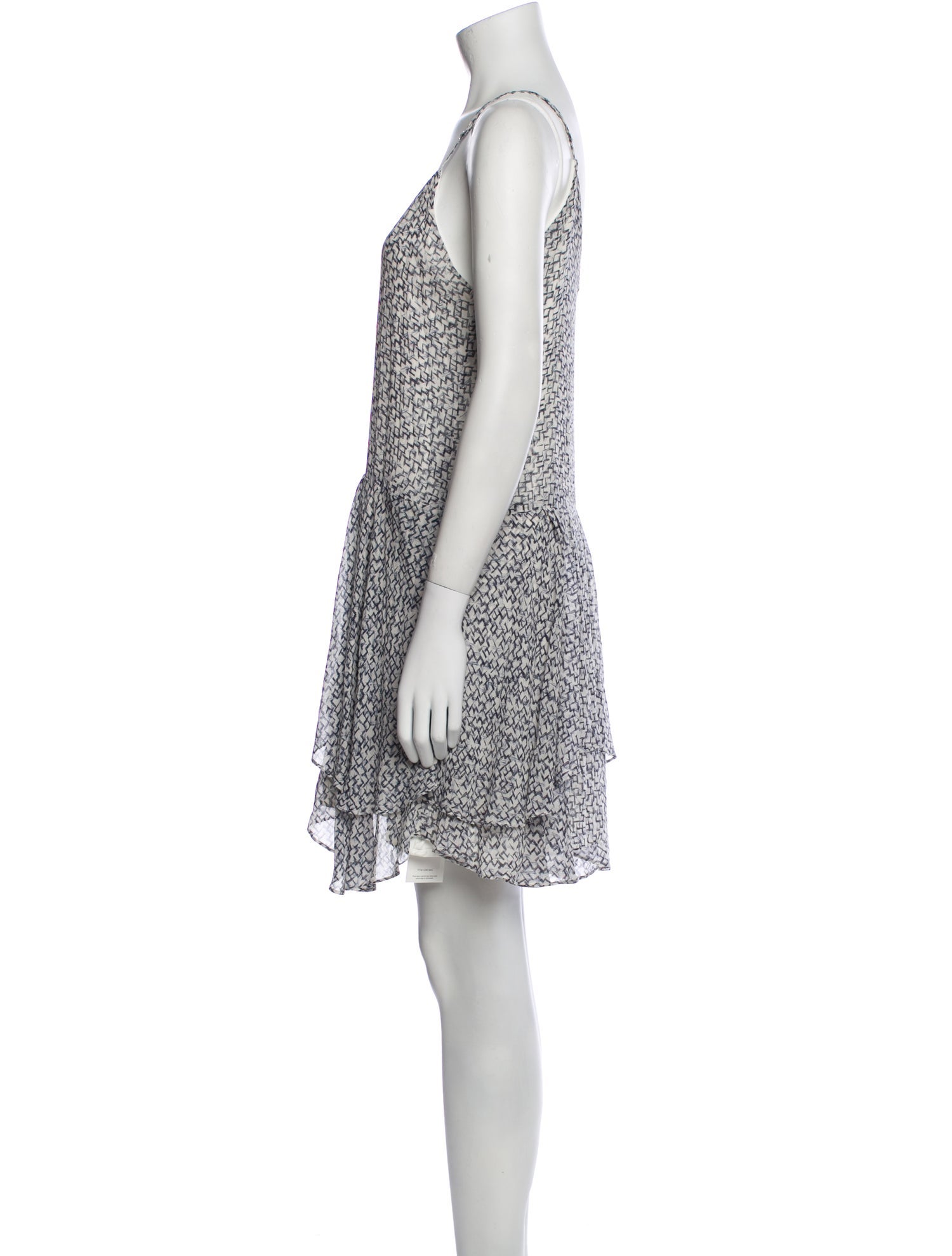 Hunter Bell Printed Mini Dress