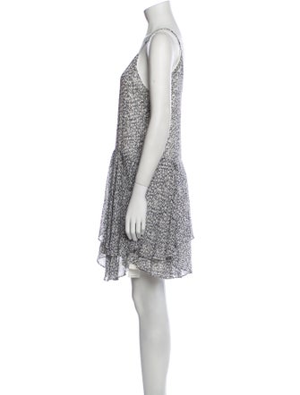 Hunter Bell Printed Mini Dress