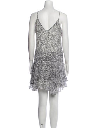 Hunter Bell Printed Mini Dress