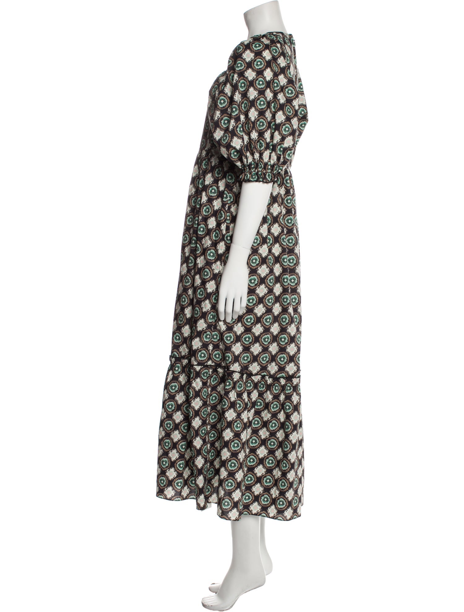 Printed Long Dress main image 0