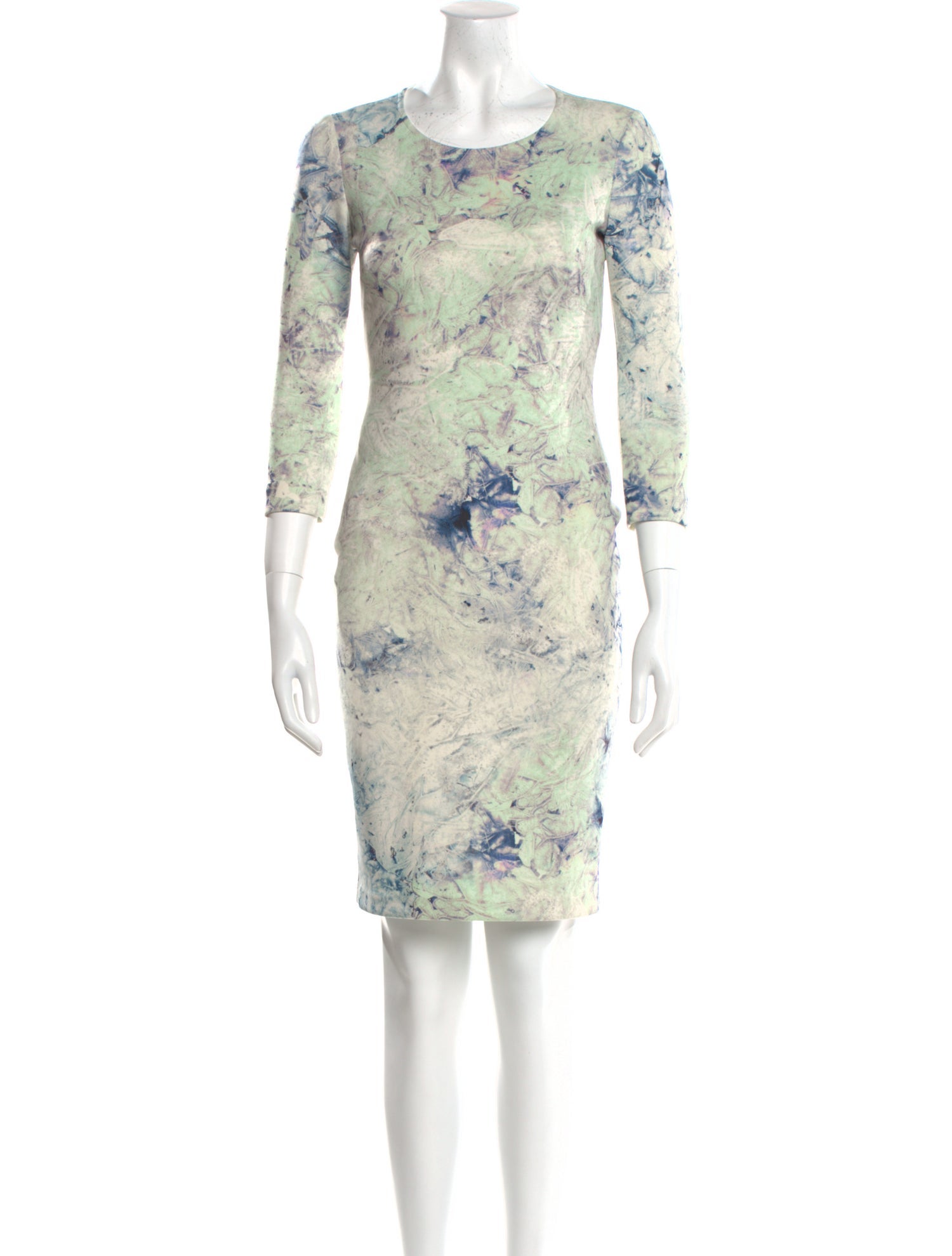 Hunter Bell Printed Knee-Length Dress