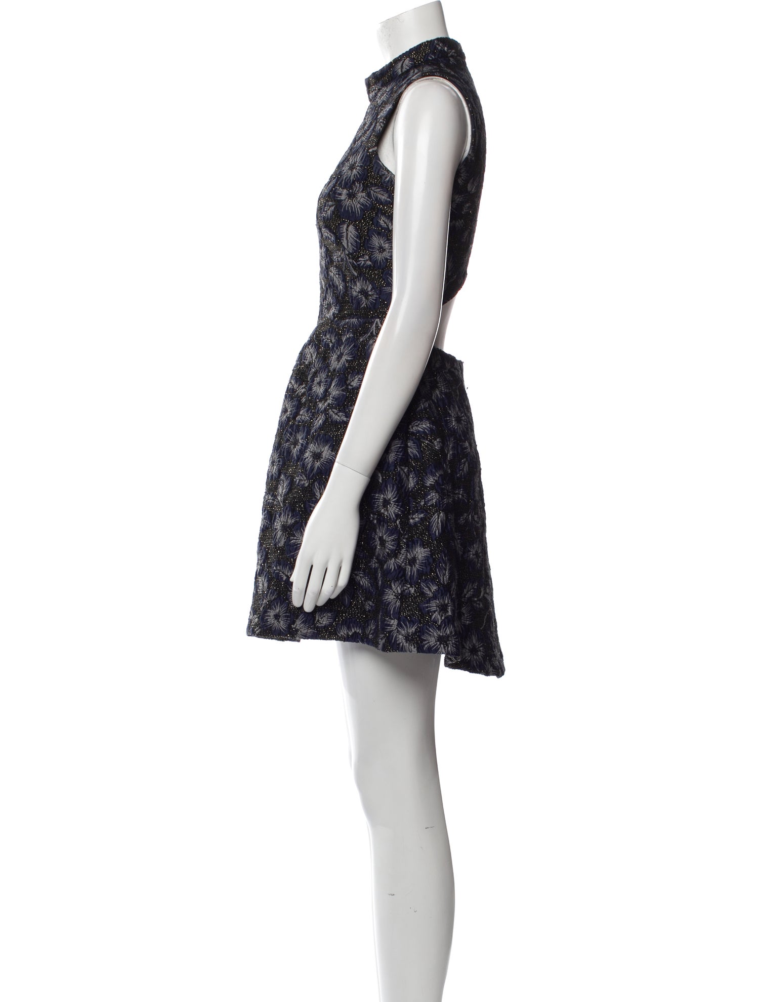 Hunter Bell Floral Print Mini Dress