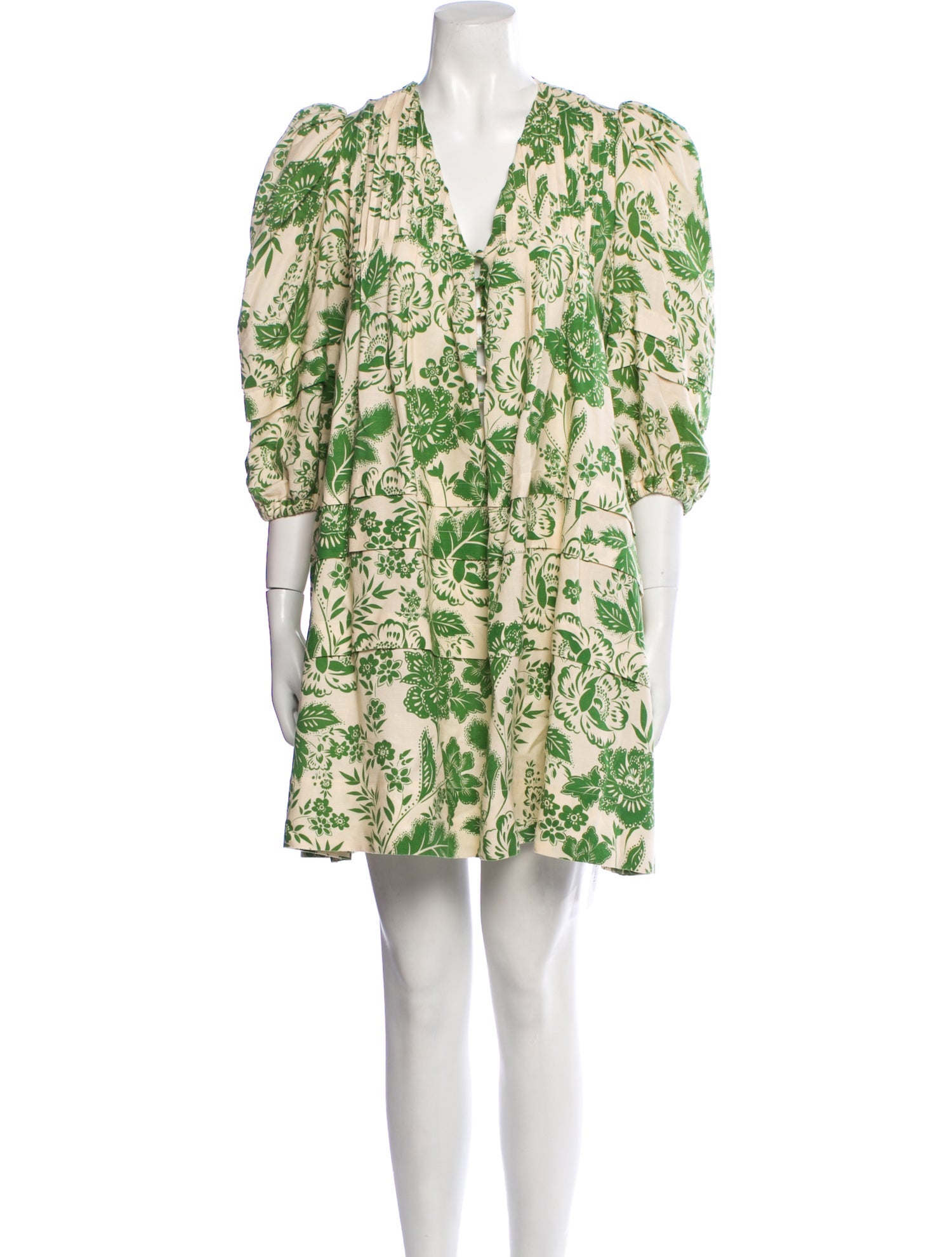 Hunter Bell Floral Print Mini Dress