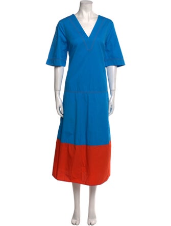 Hunter Bell V-Neck Long Dress