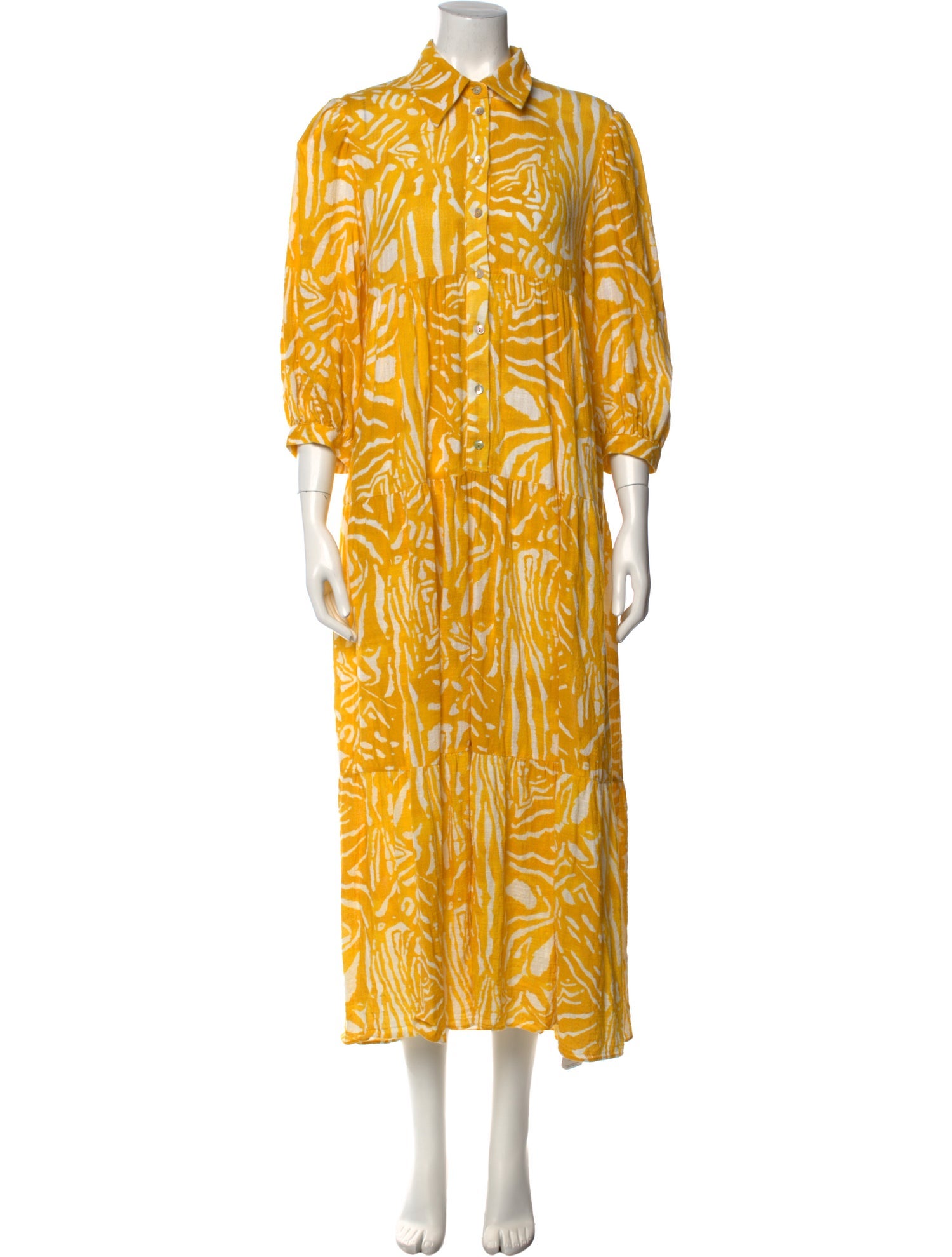 Hunter Bell Printed Long Dress