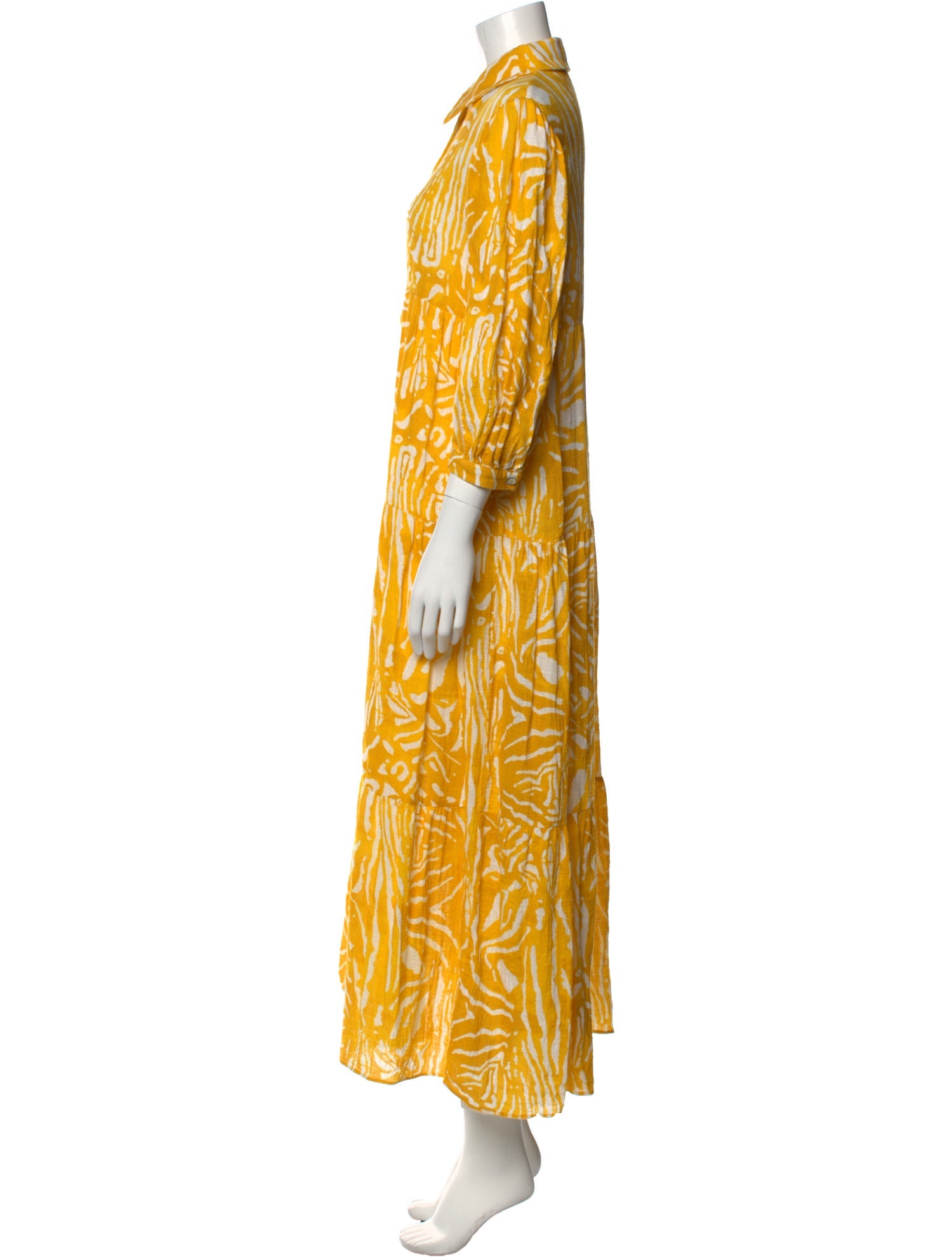 Hunter Bell Printed Long Dress
