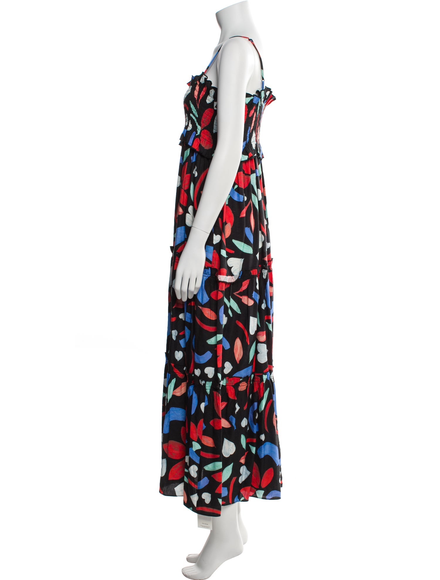 Hunter Bell Floral Print Long Dress