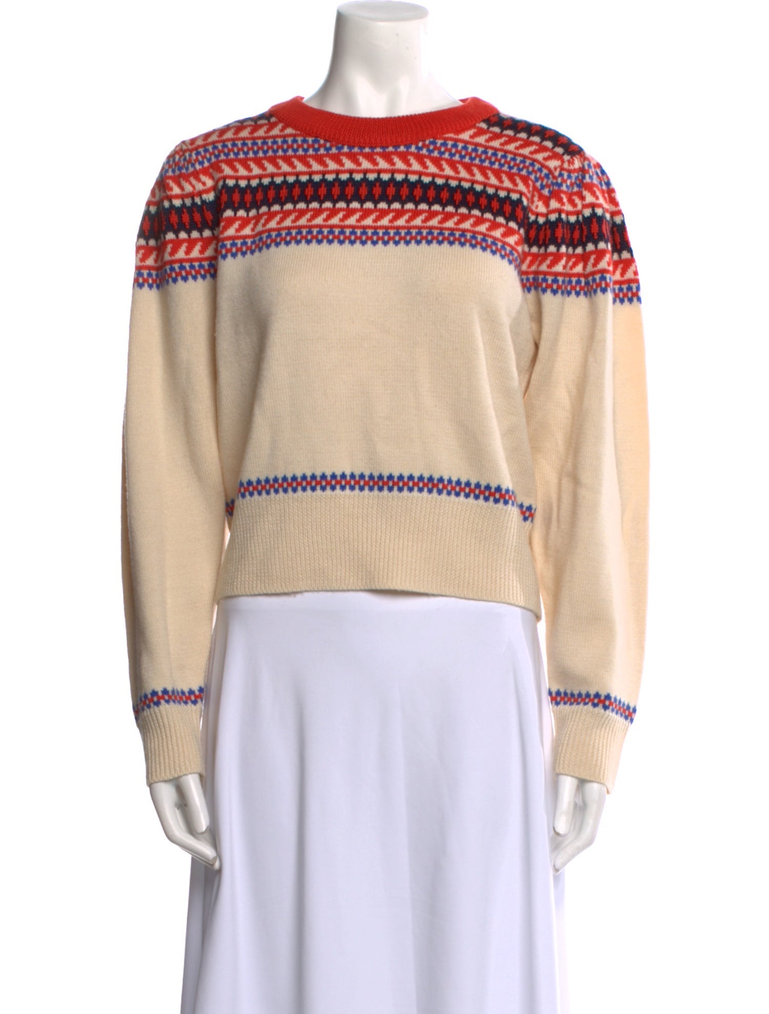 Hunter Bell Striped Crew Neck Sweater