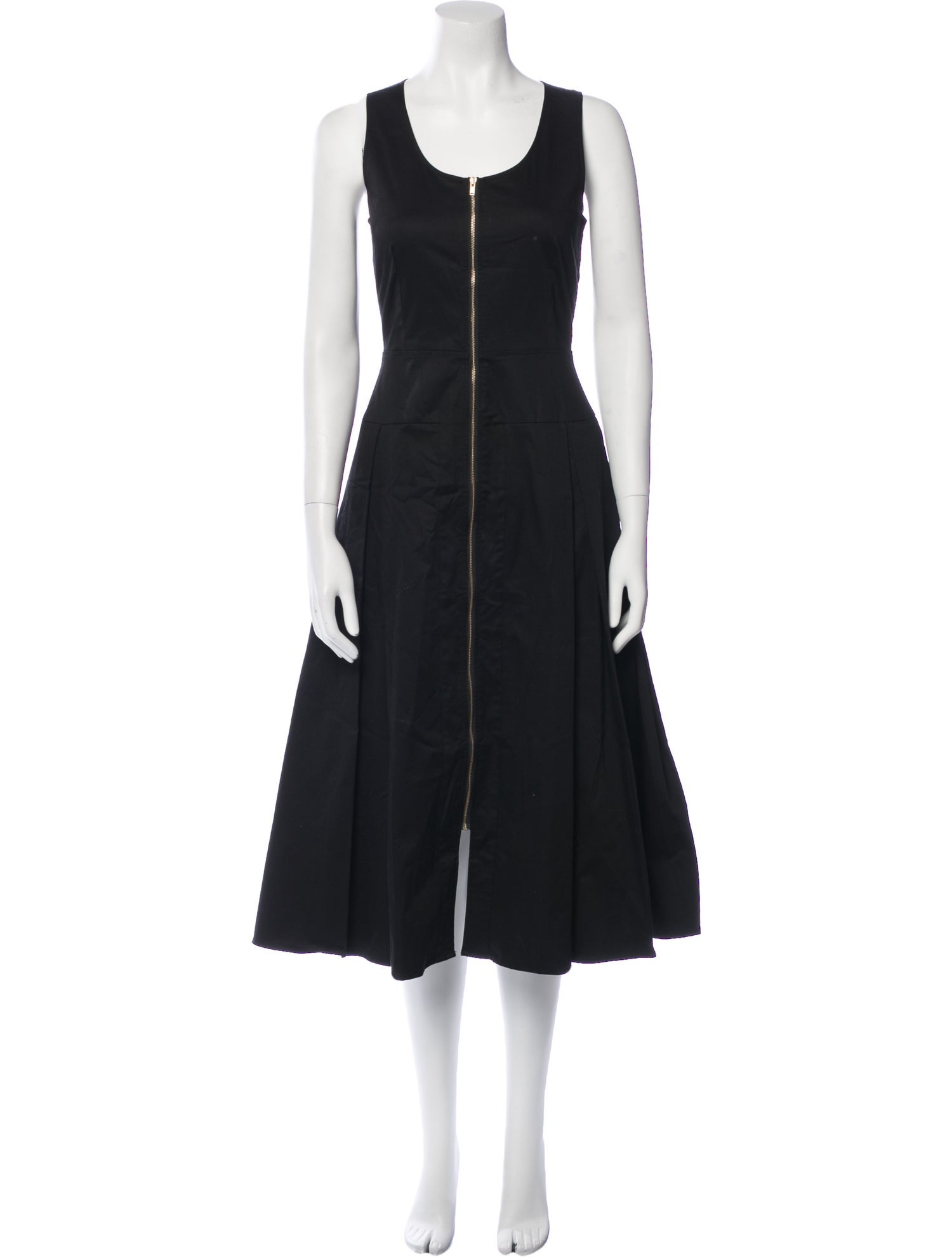 Hunter Bell Scoop Neck Midi Length Dress