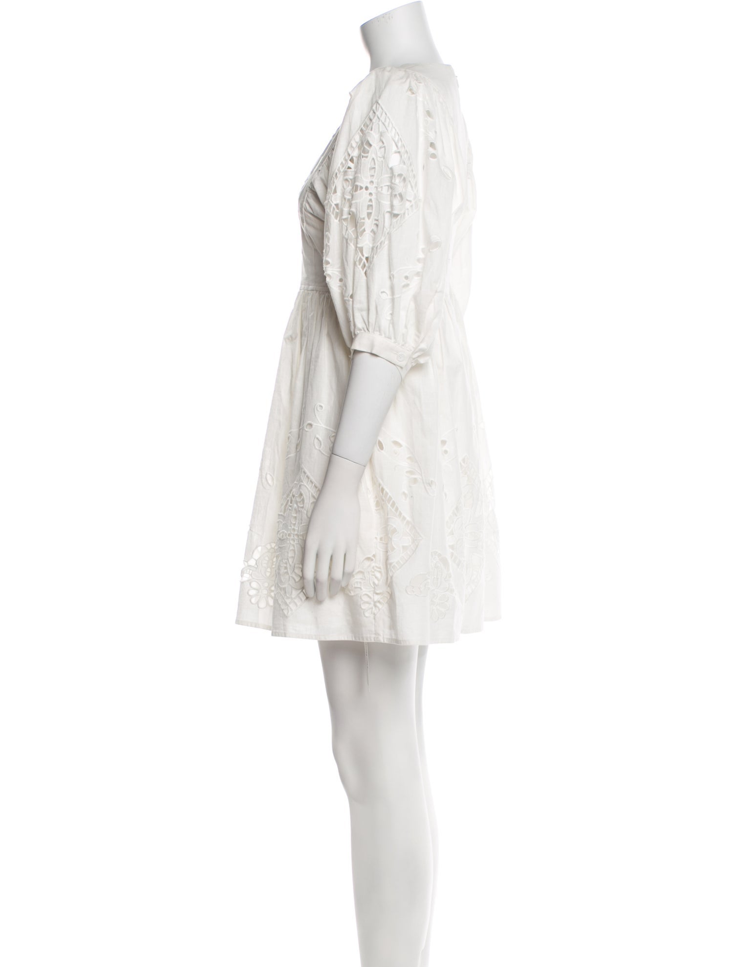 Hunter Bell V-Neck Mini Dress