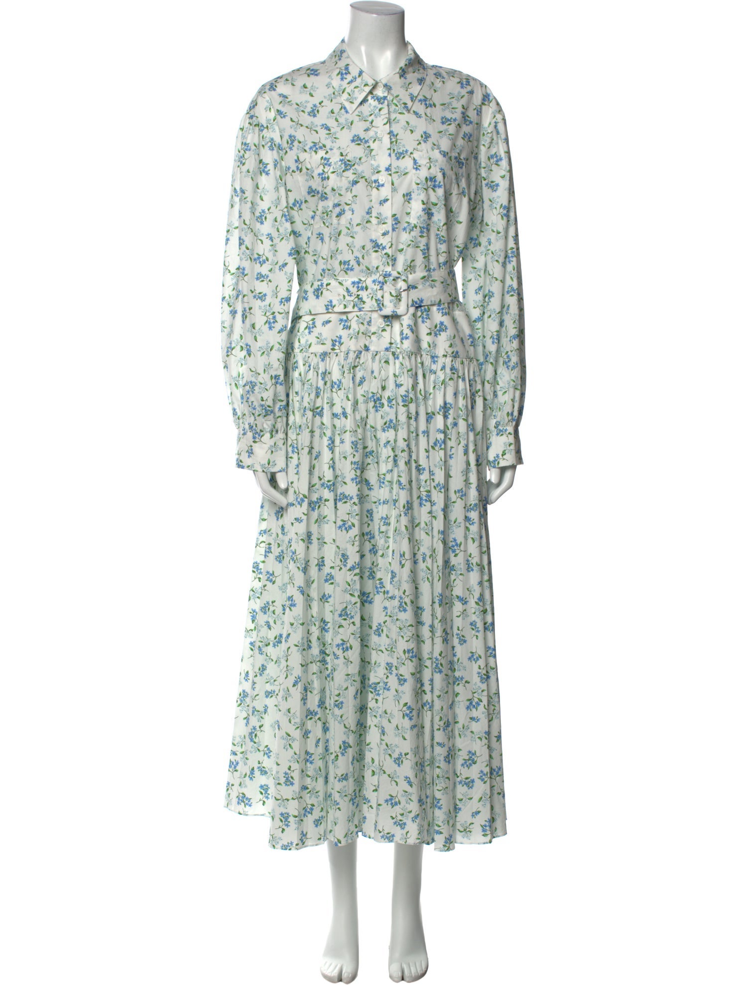 Hunter Bell Floral Print Long Dress