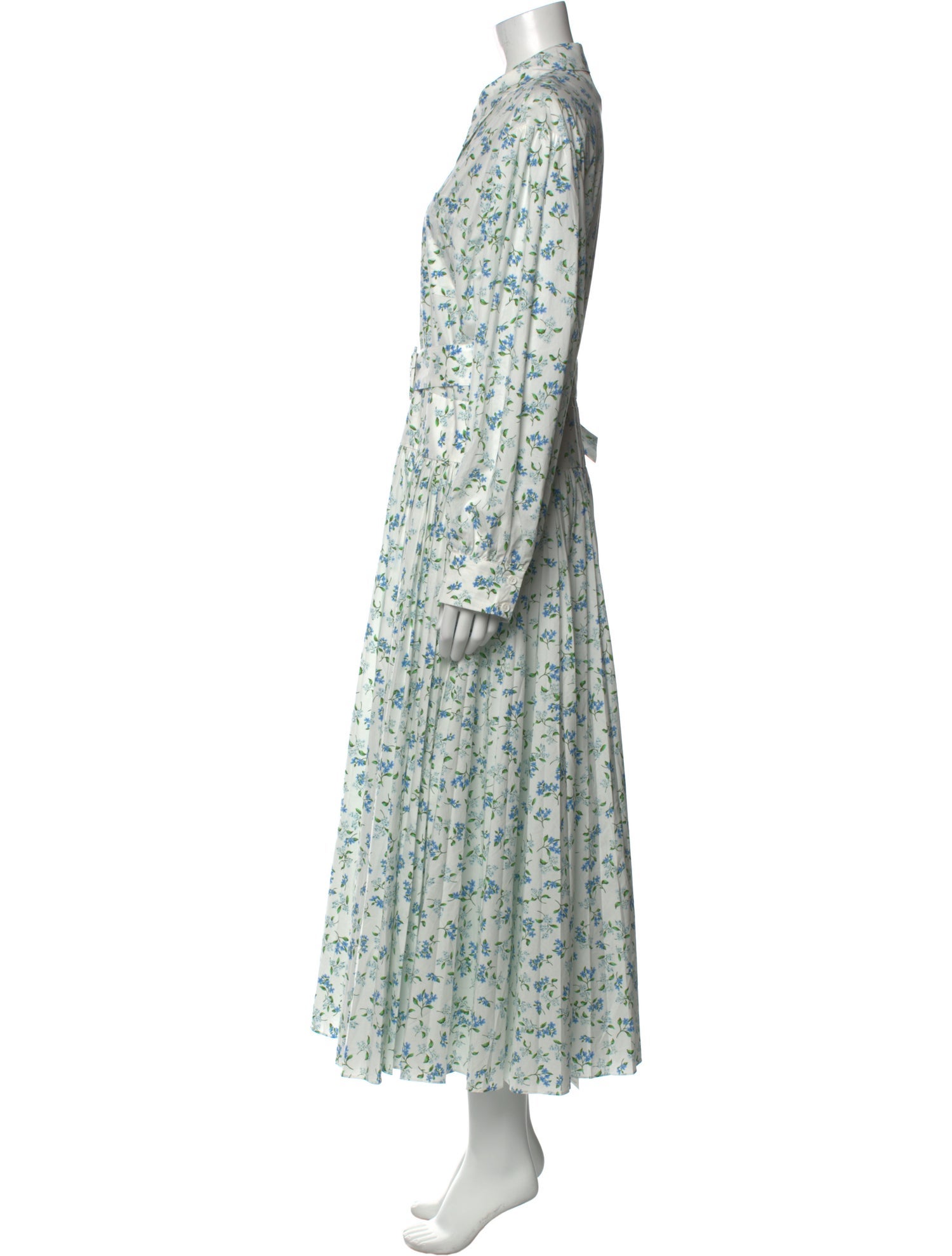 Hunter Bell Floral Print Long Dress