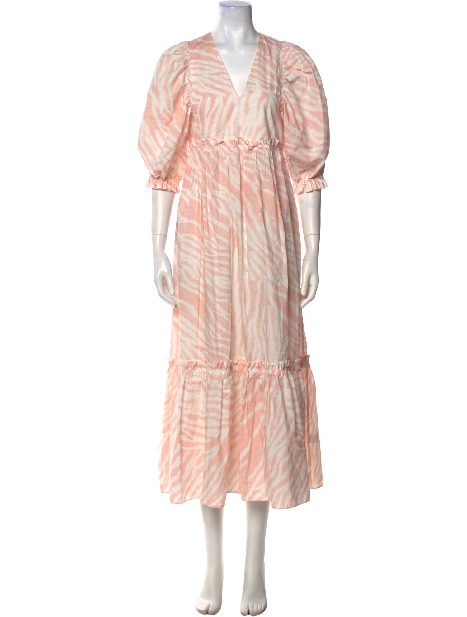 Hunter Bell Striped Long Dress