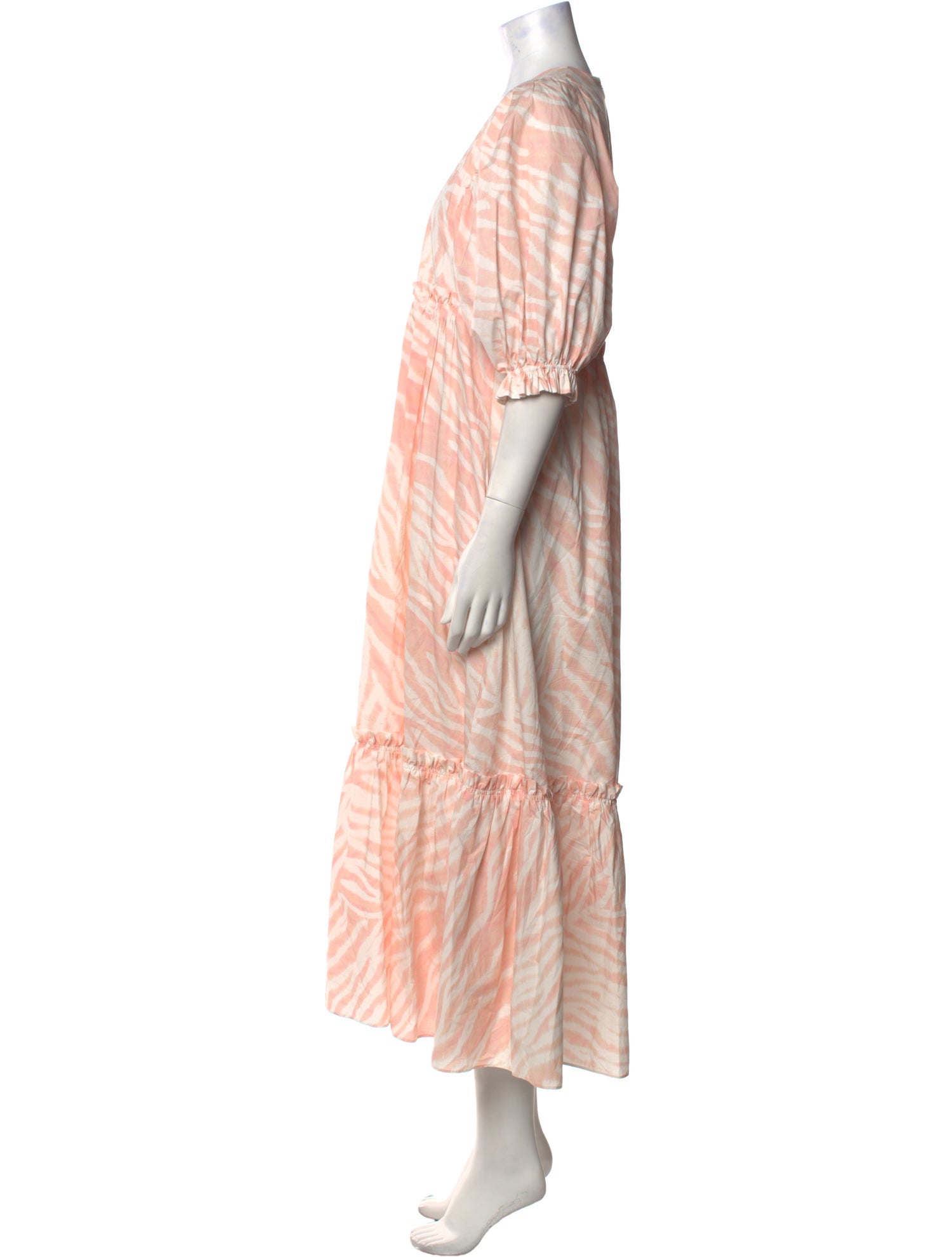 Hunter Bell Striped Long Dress