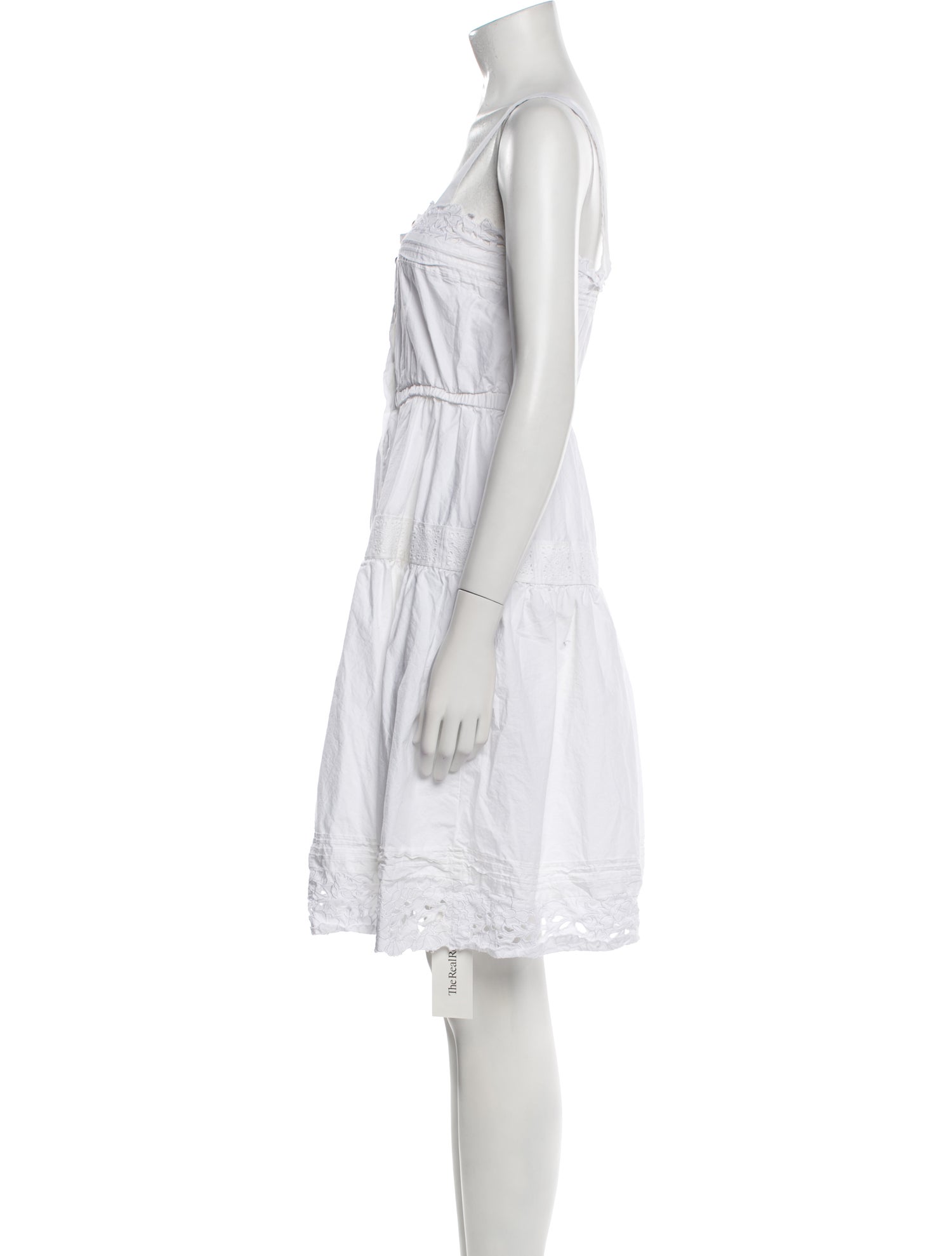 Hunter Bell Square Neckline Mini Dress