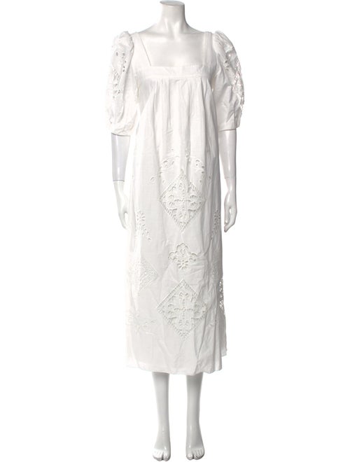 Hunter Bell Square Neckline Long Dress