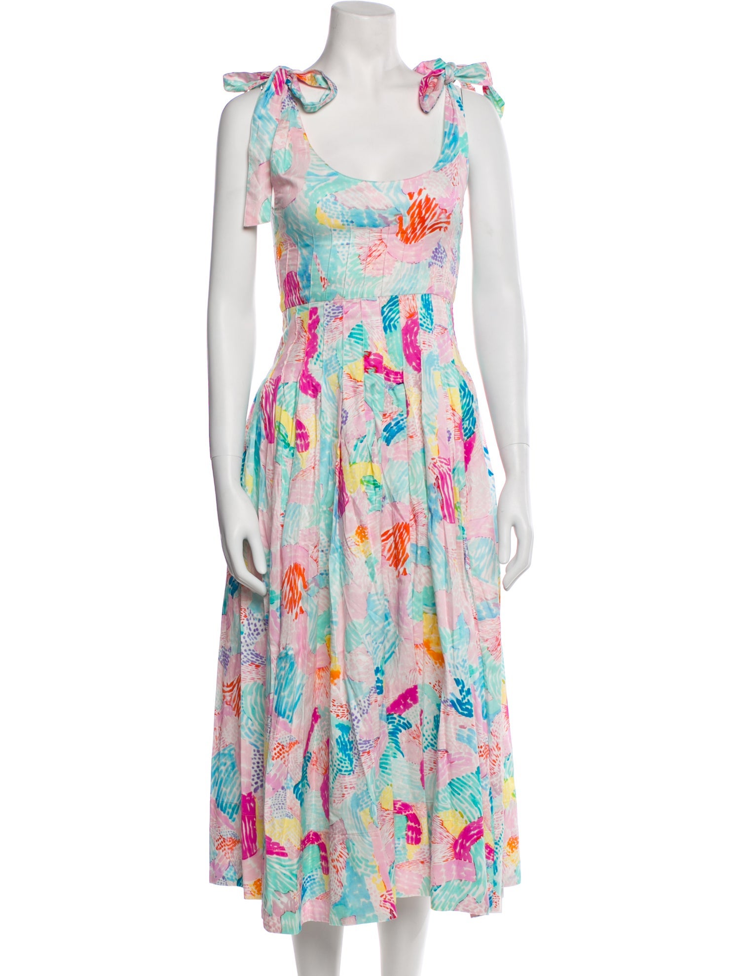 Hunter Bell Floral Print Long Dress w/ Tags