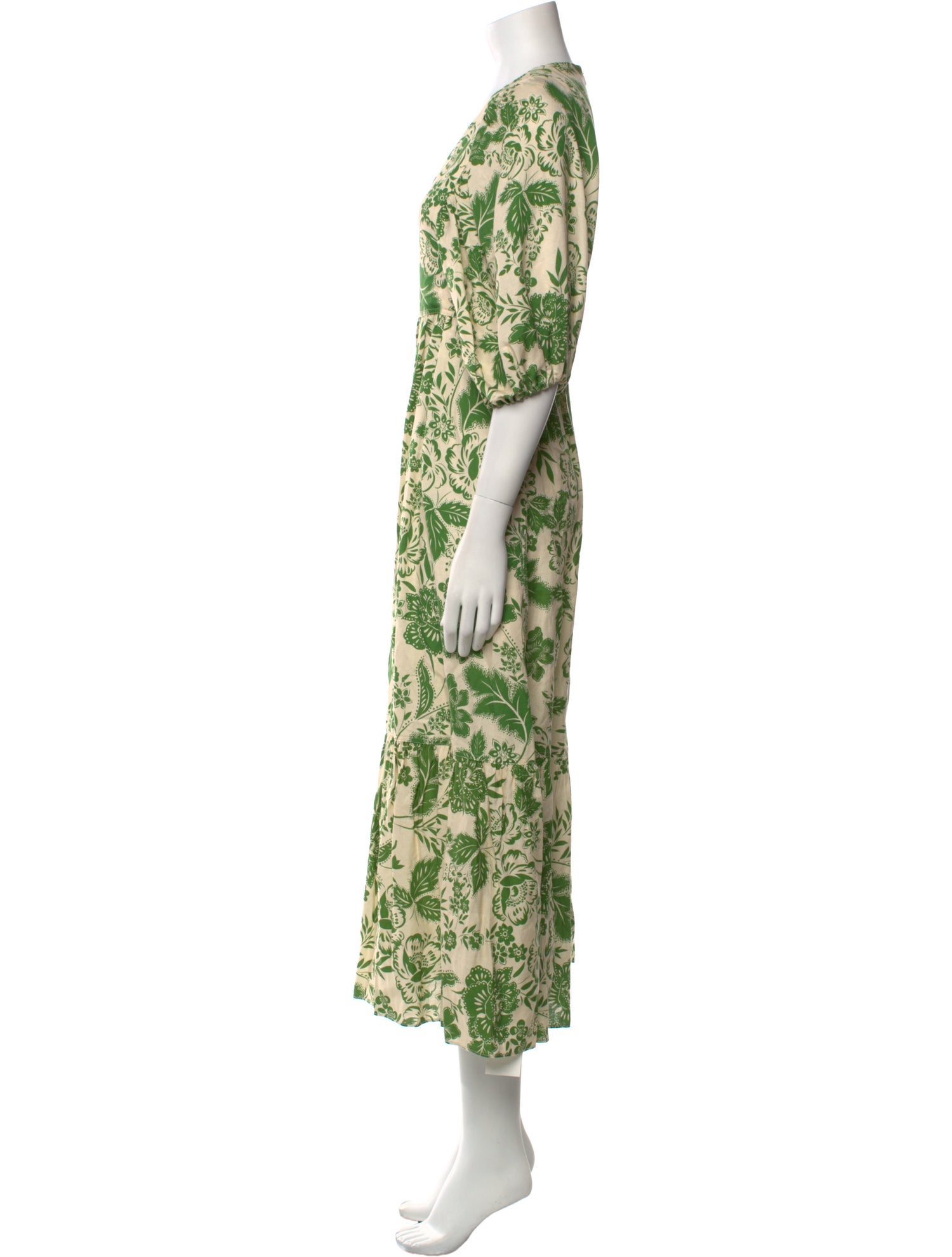 Hunter Bell Printed Long Dress