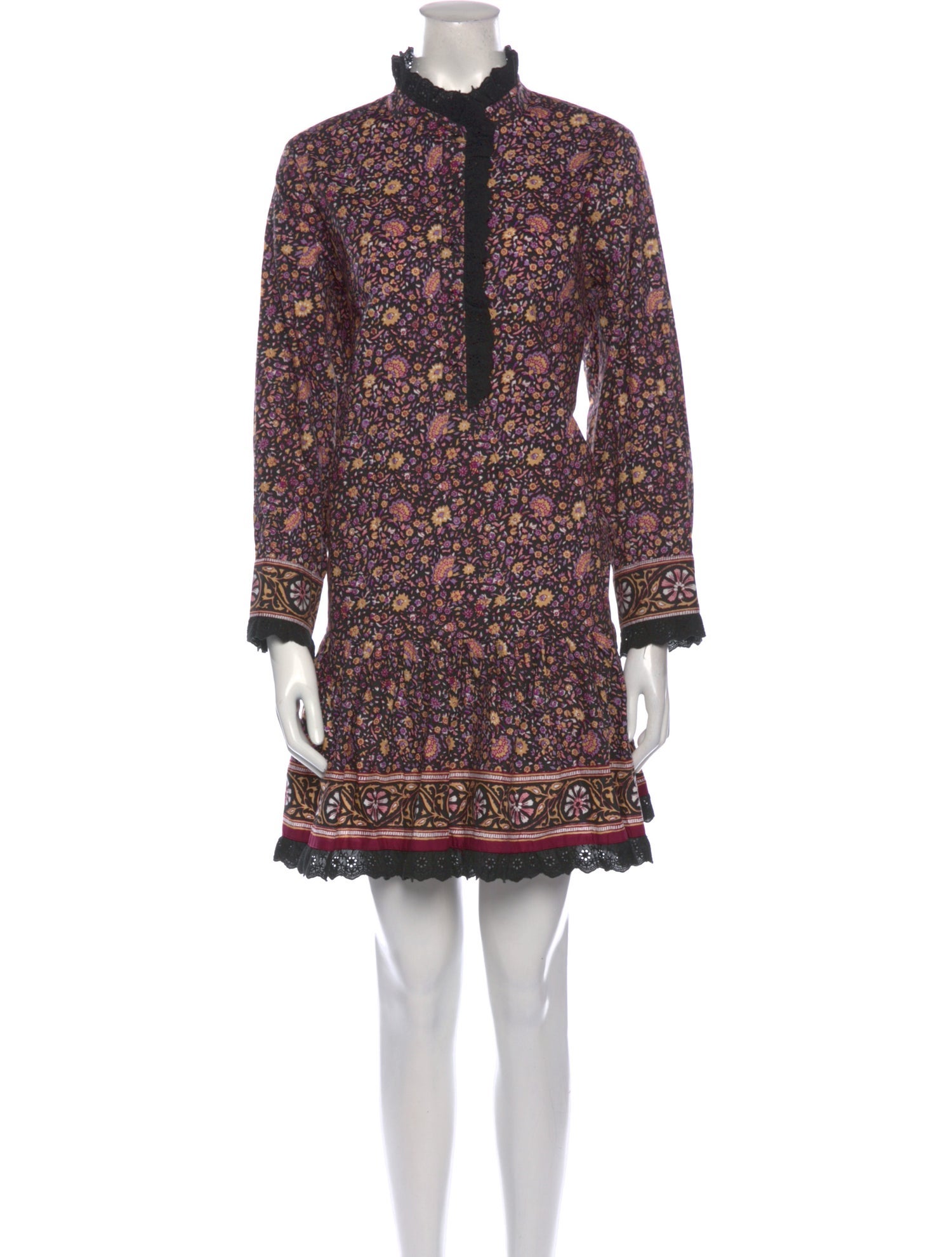 Hunter Bell Floral Print Mini Dress w/ Tags