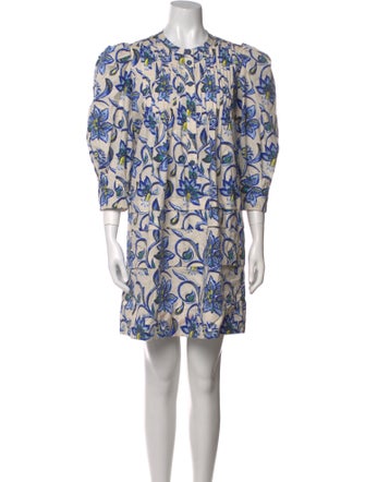 Hunter Bell Printed Mini Dress