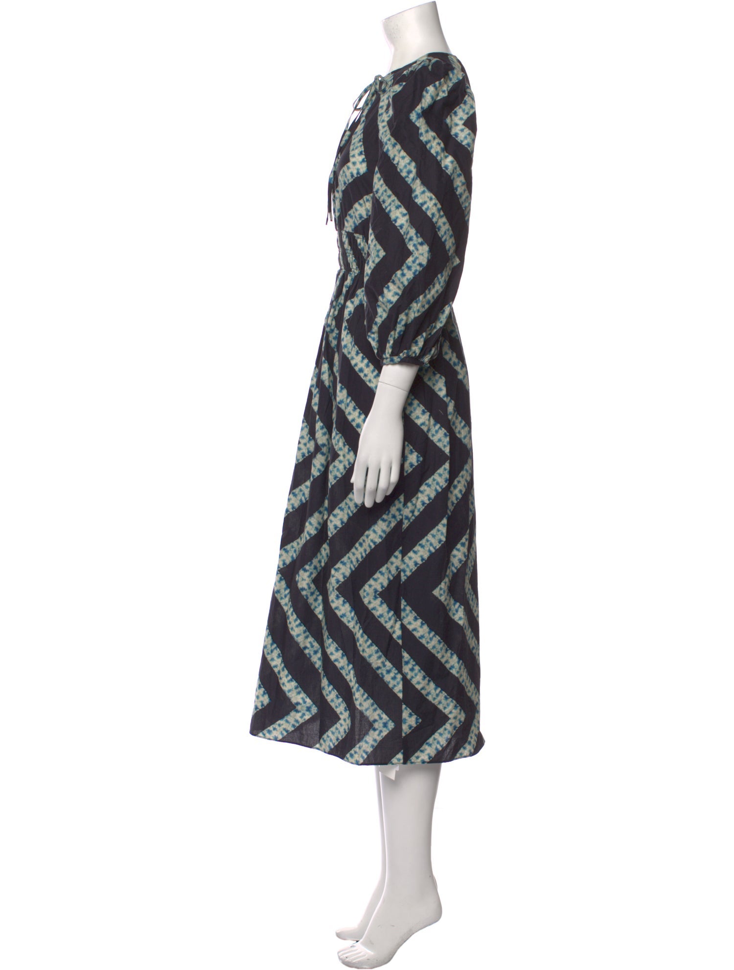 Hunter Bell Printed Long Dress