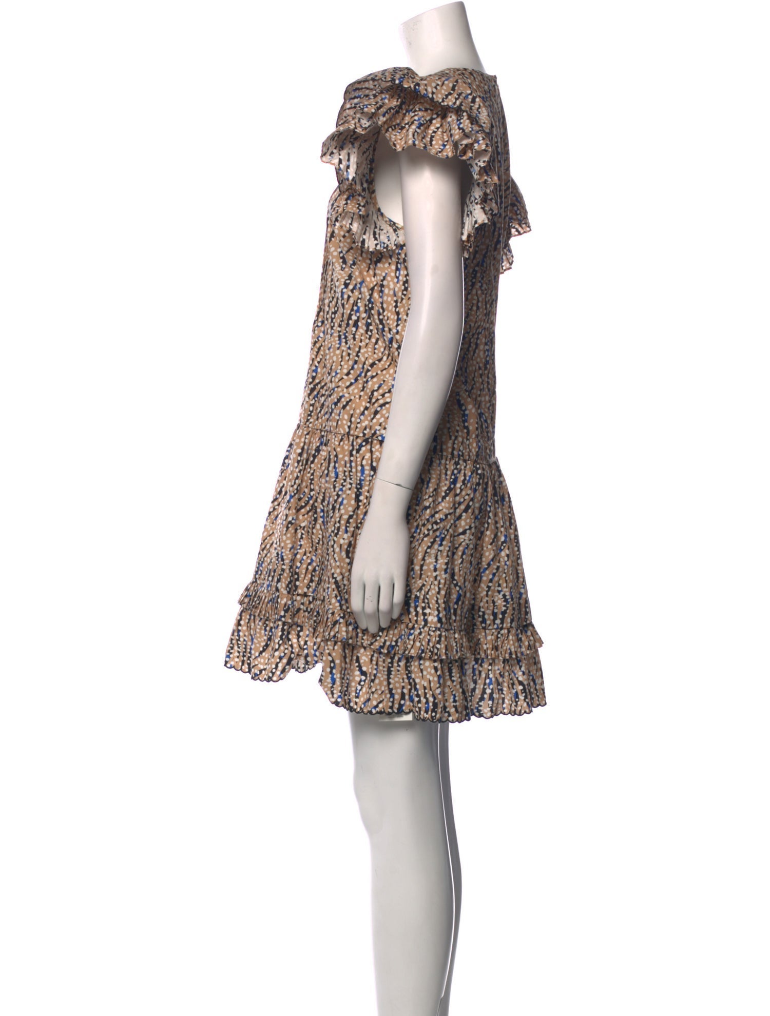 Hunter Bell Printed Mini Dress