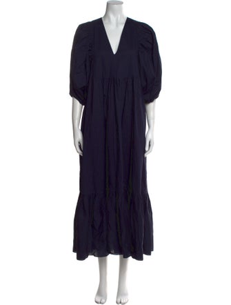 Hunter Bell V-Neck Long Dress