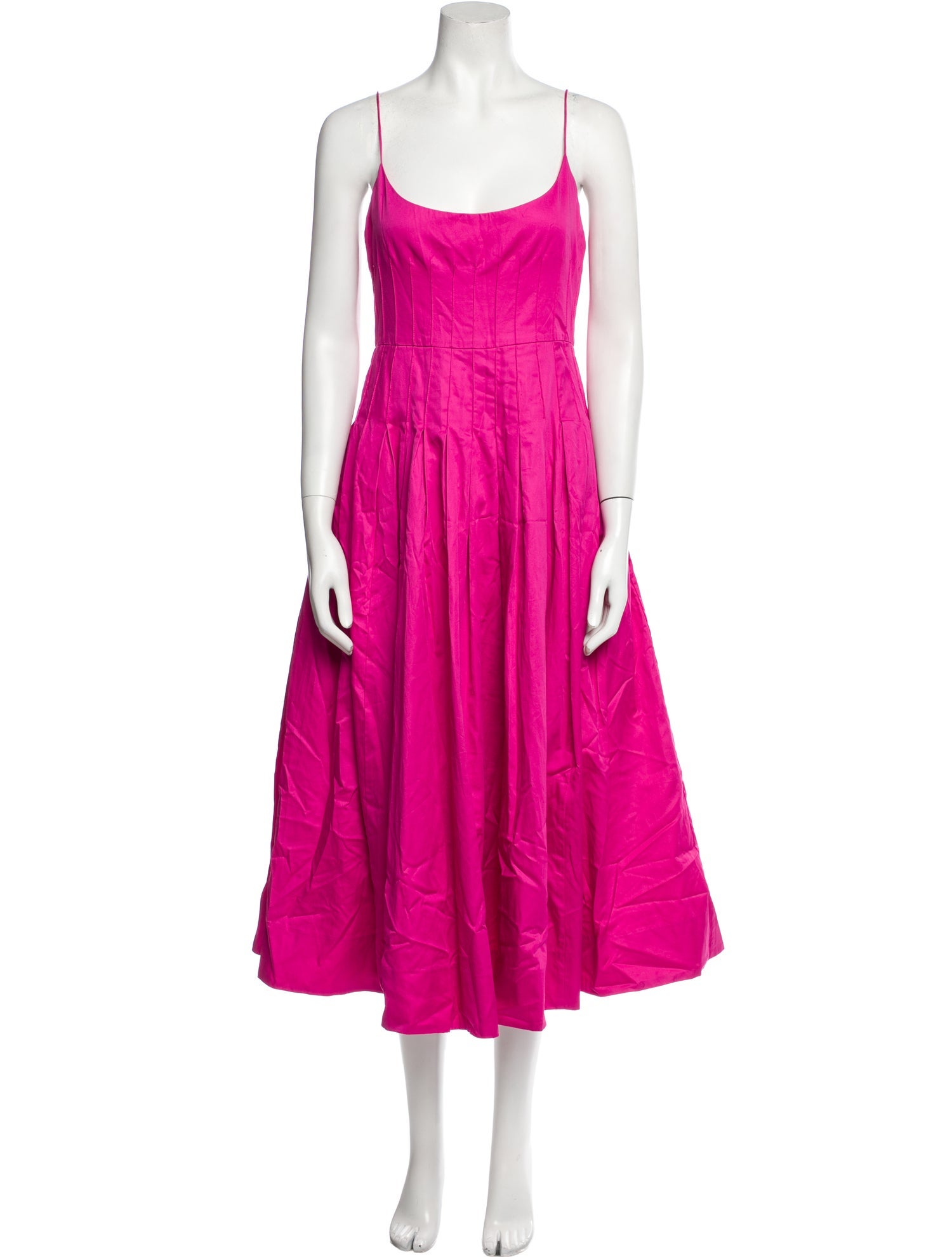 Hunter Bell Scoop Neck Midi Length Dress