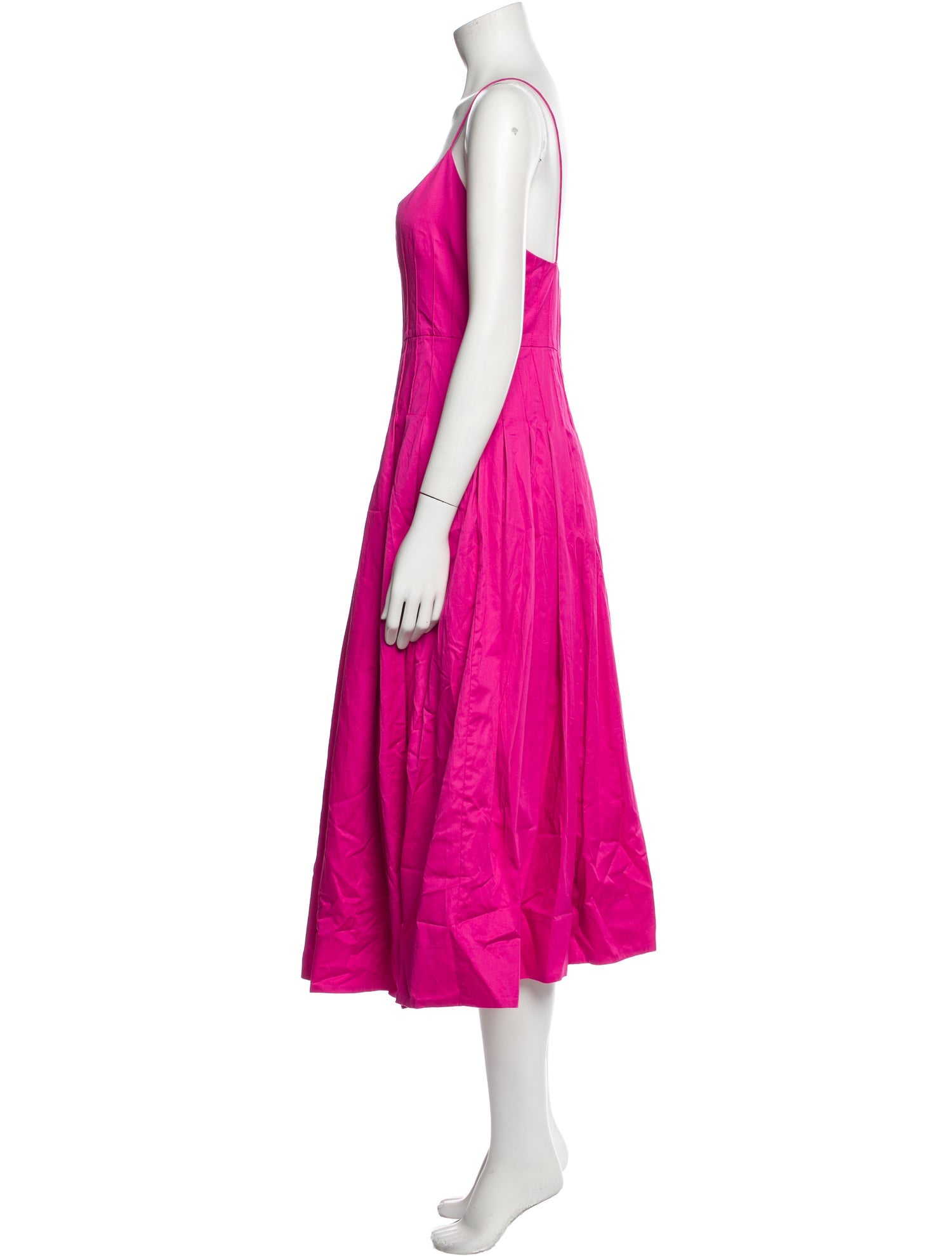 Hunter Bell Scoop Neck Midi Length Dress