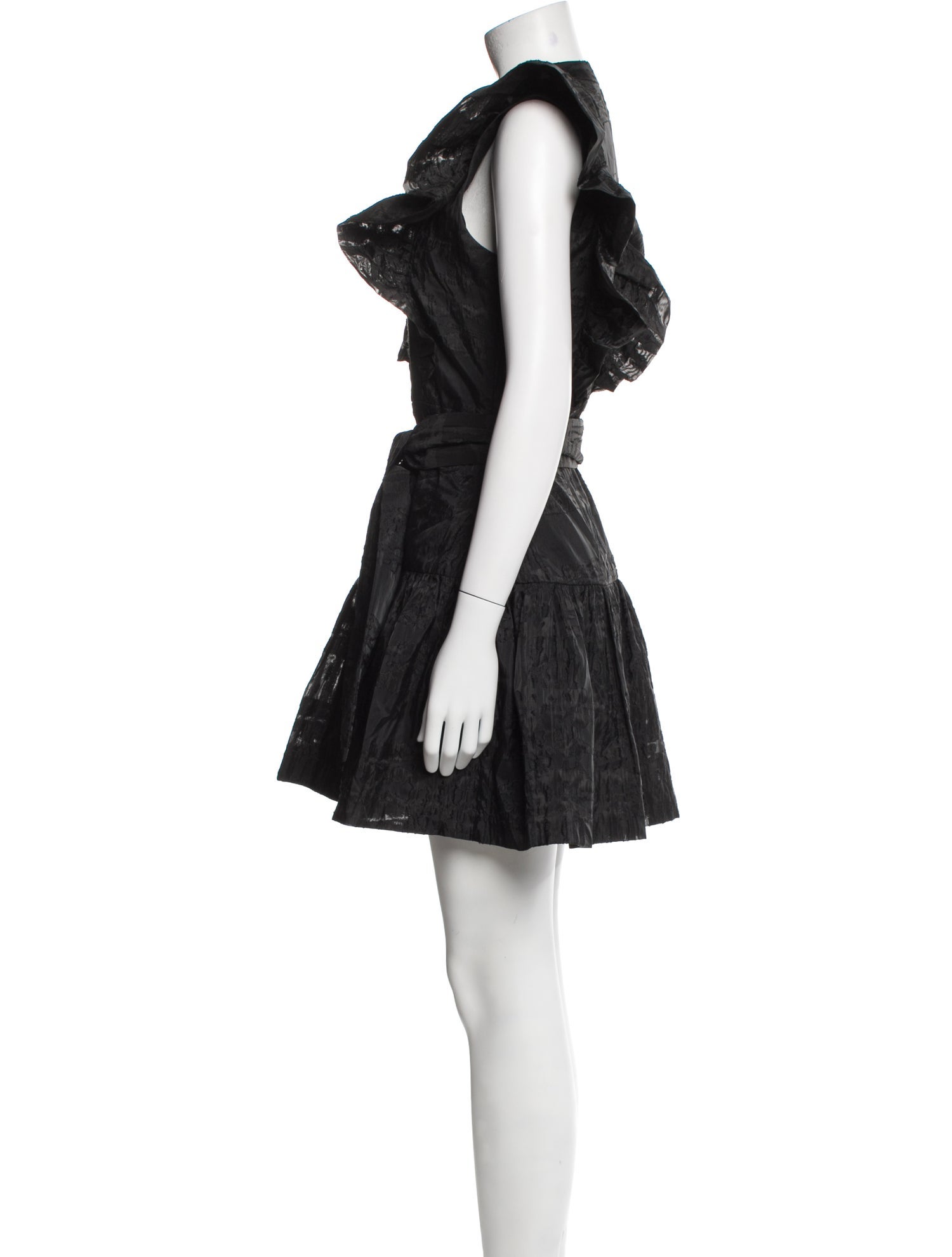 Hunter Bell Mock Neck Mini Dress