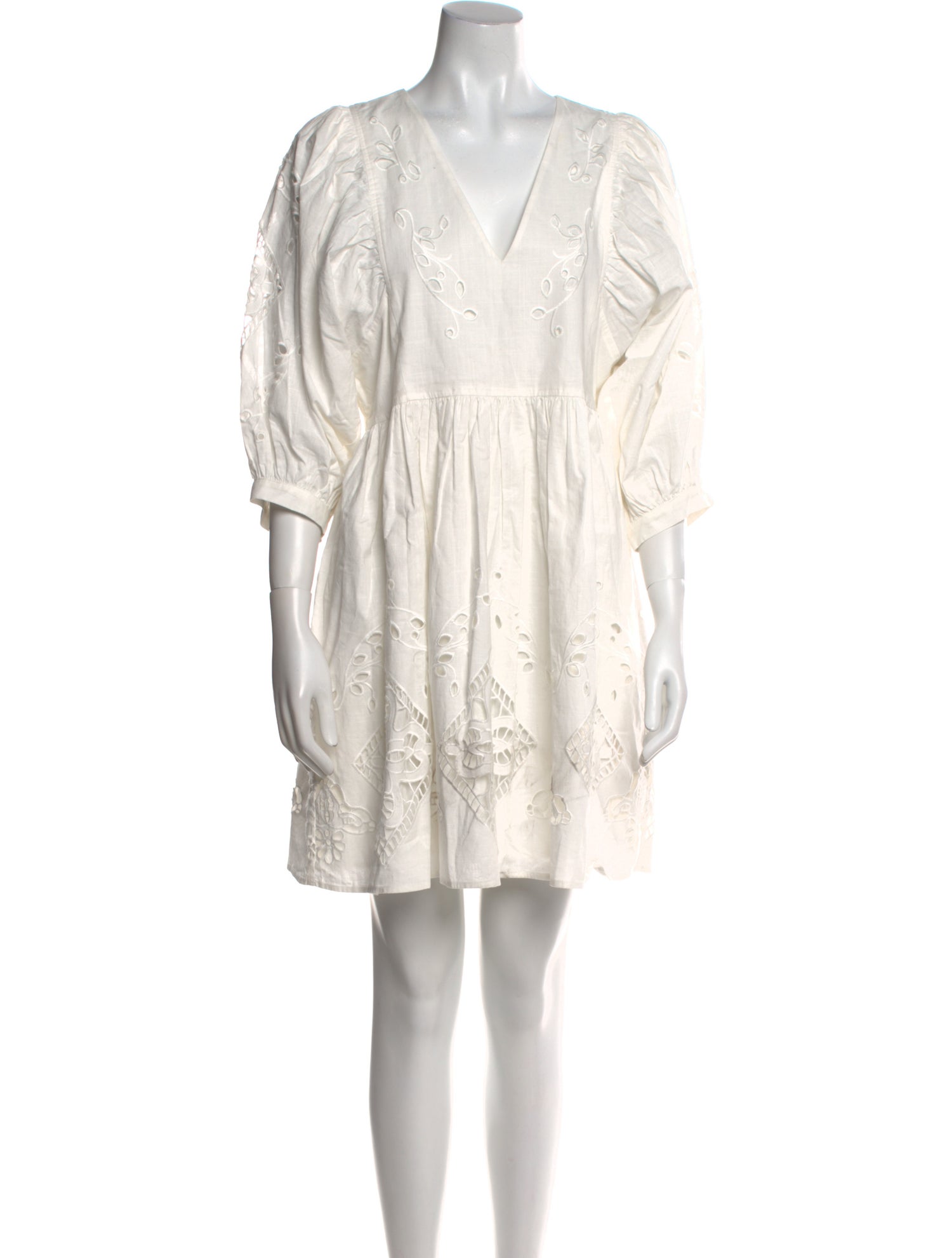 Hunter Bell V-Neck Mini Dress