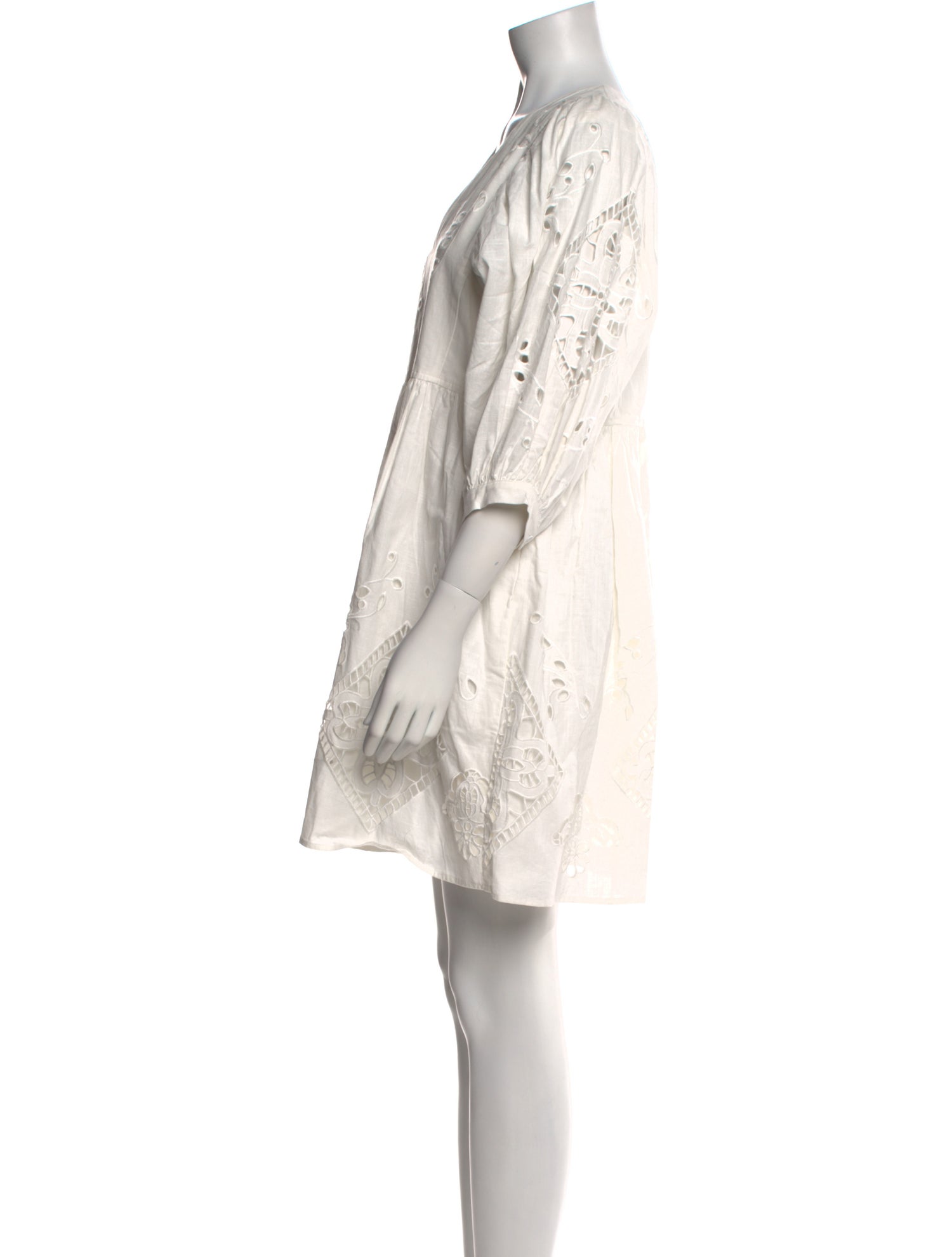 Hunter Bell V-Neck Mini Dress