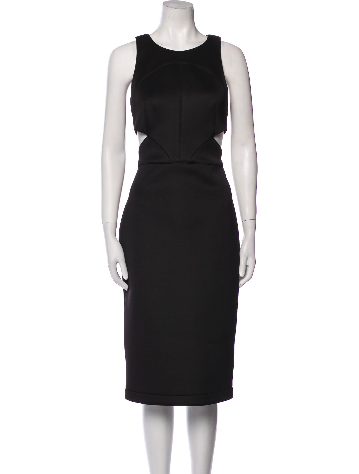 Hunter Bell Scoop Neck Midi Length Dress