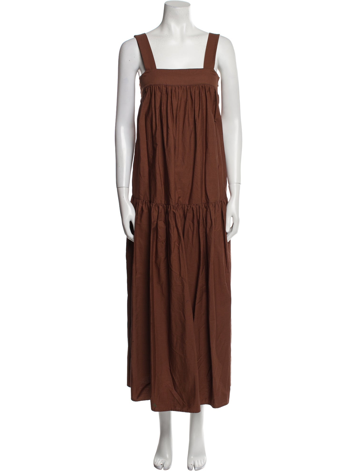 Hunter Bell Square Neckline Long Dress