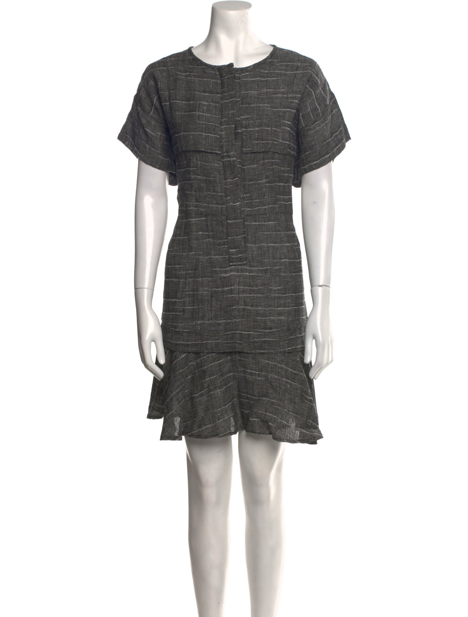 Hunter Bell Linen Mini Dress