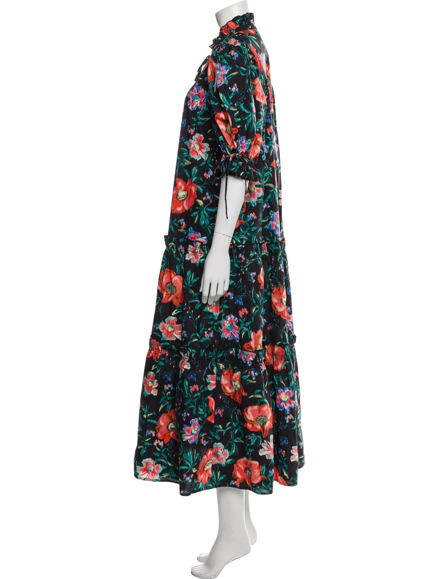 Hunter Bell Silk Long Dress