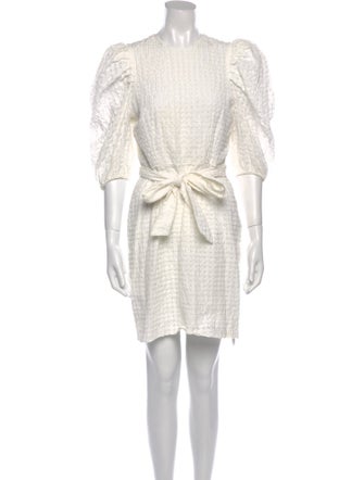 Hunter Bell Crew Neck Mini Dress