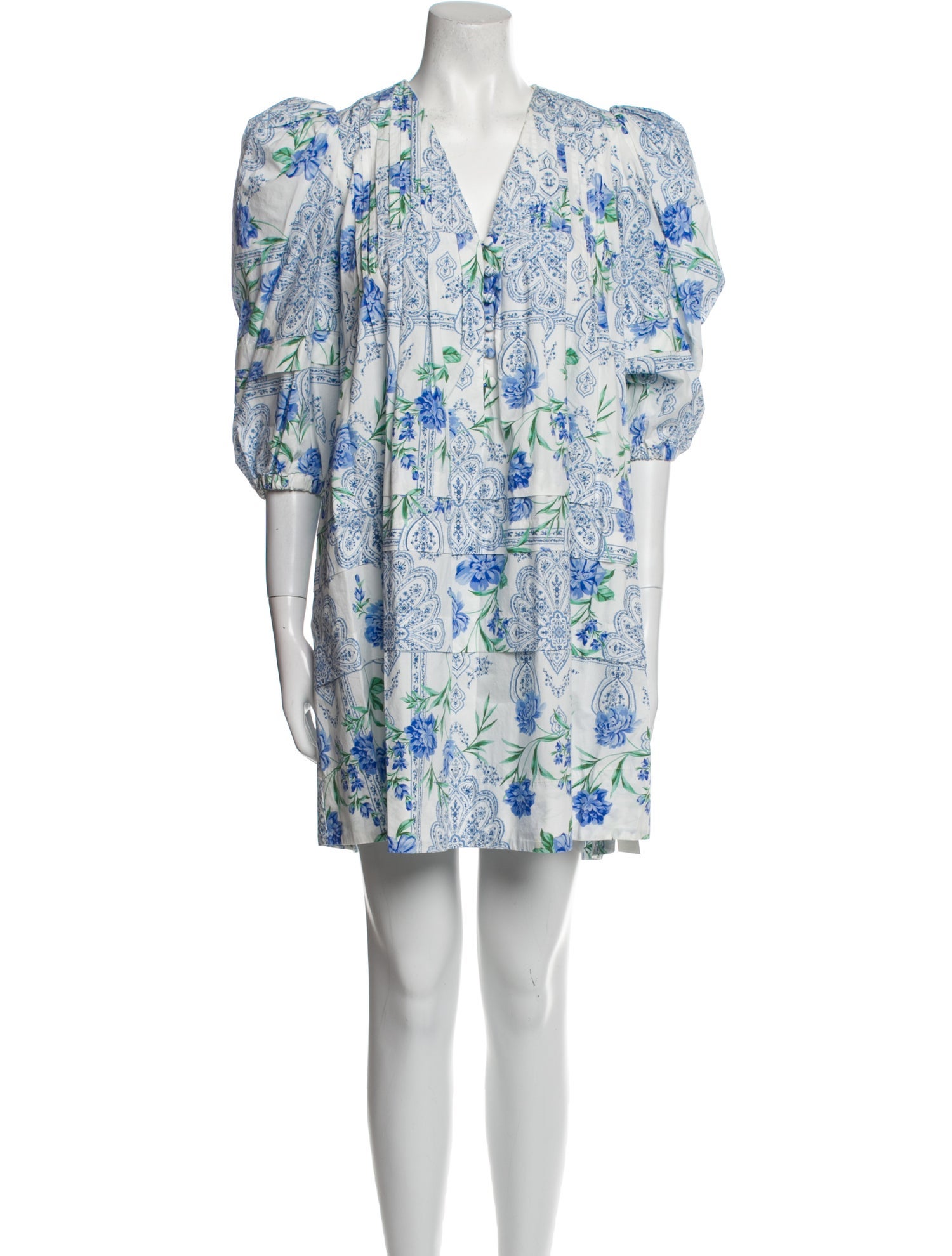 Hunter Bell Floral Print Mini Dress