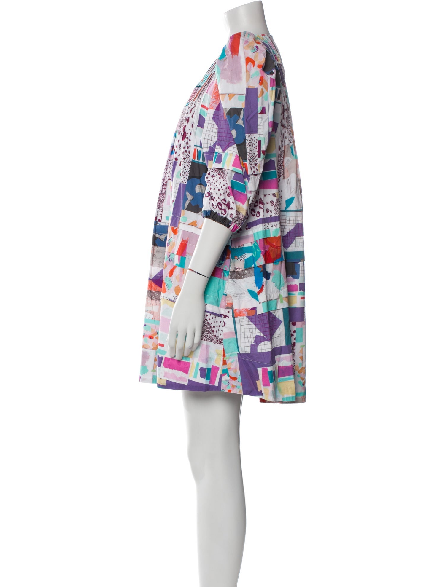 Hunter Bell Printed Mini Dress