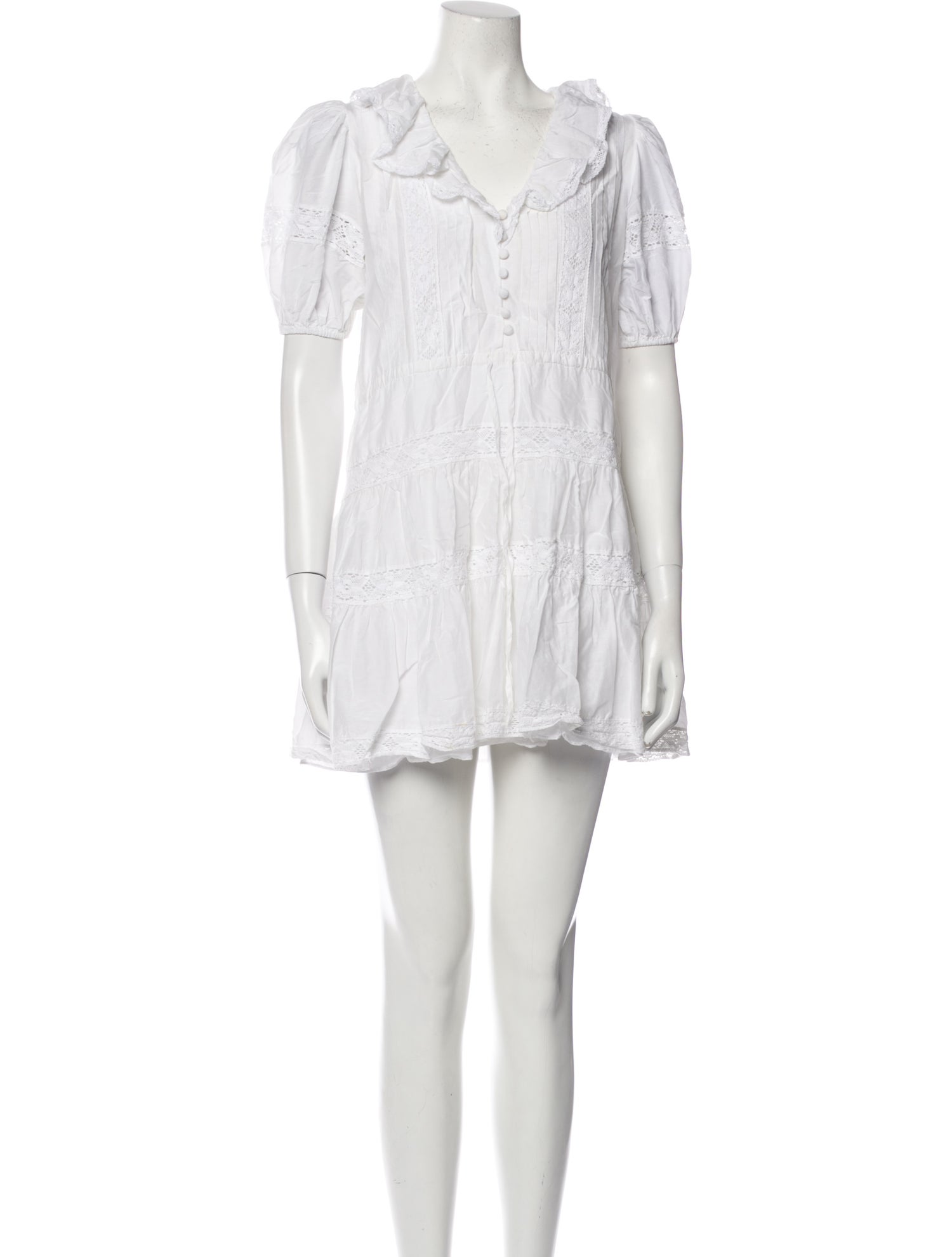 Hunter Bell V-Neck Mini Dress