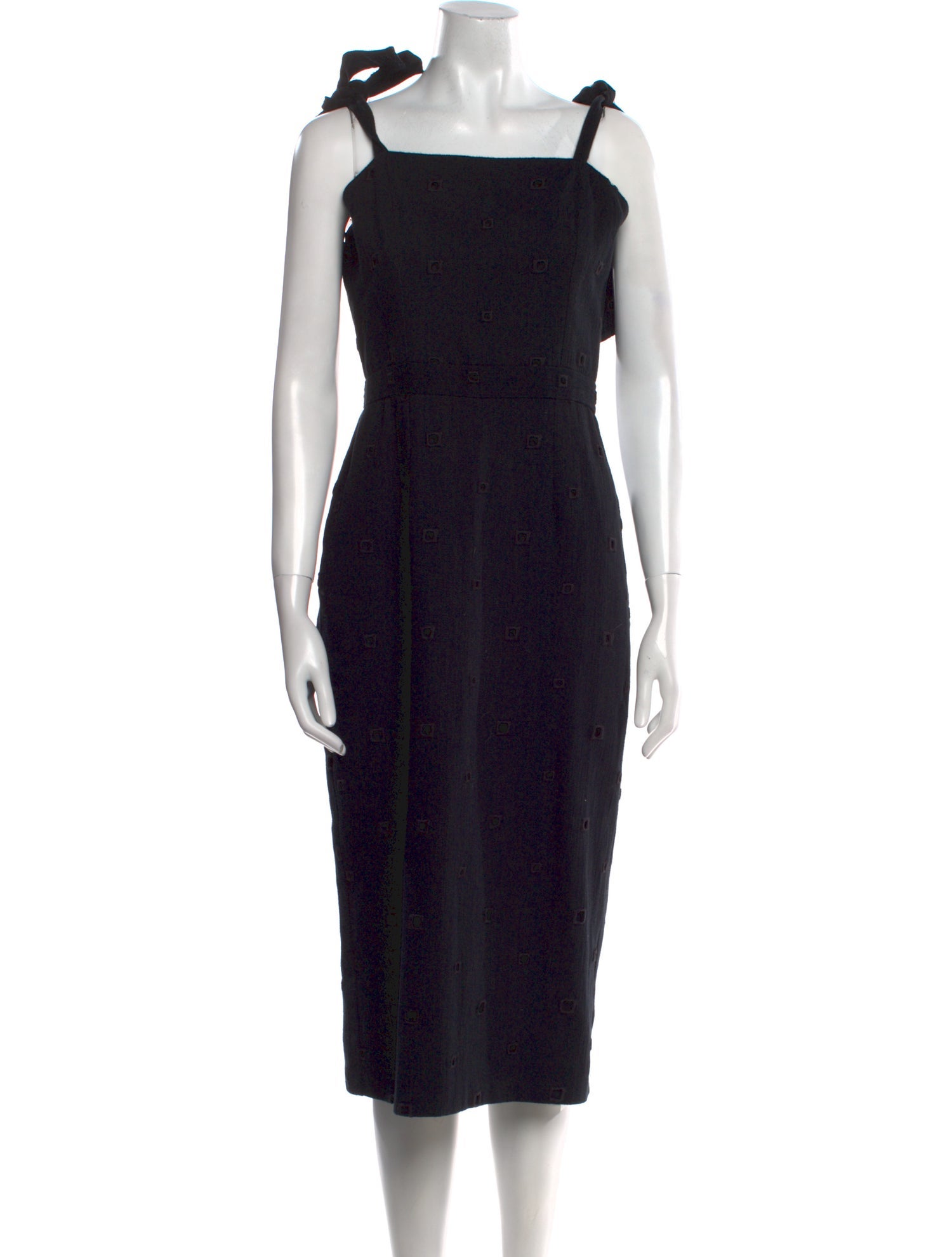 Hunter Bell Printed Midi Length Dress