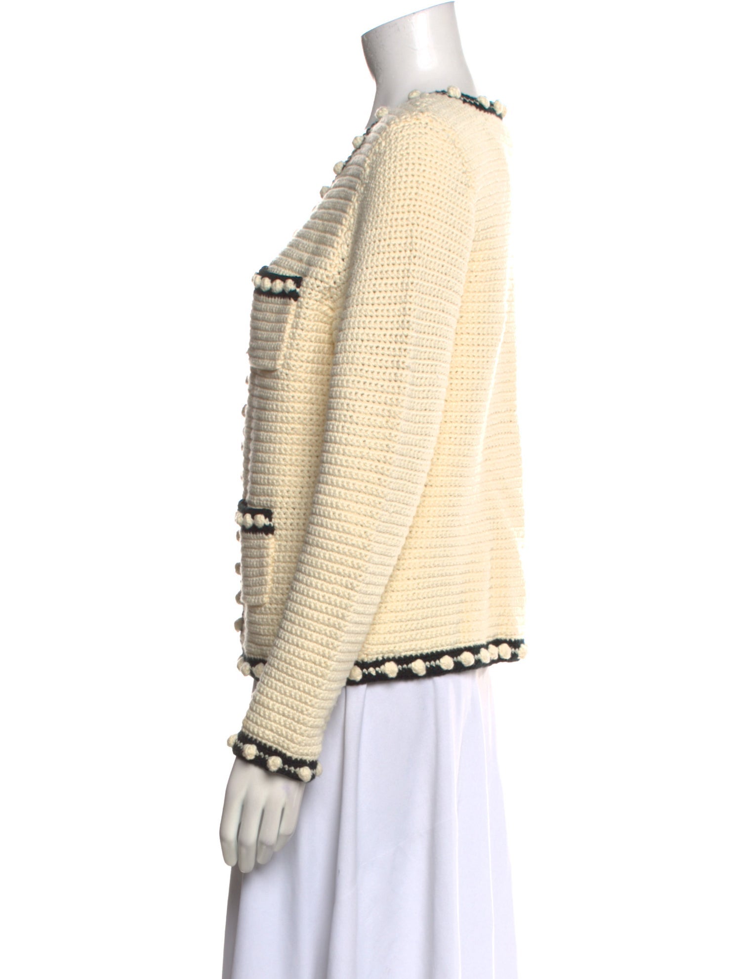 Hunter Bell Patterned Crew Neck Sweater