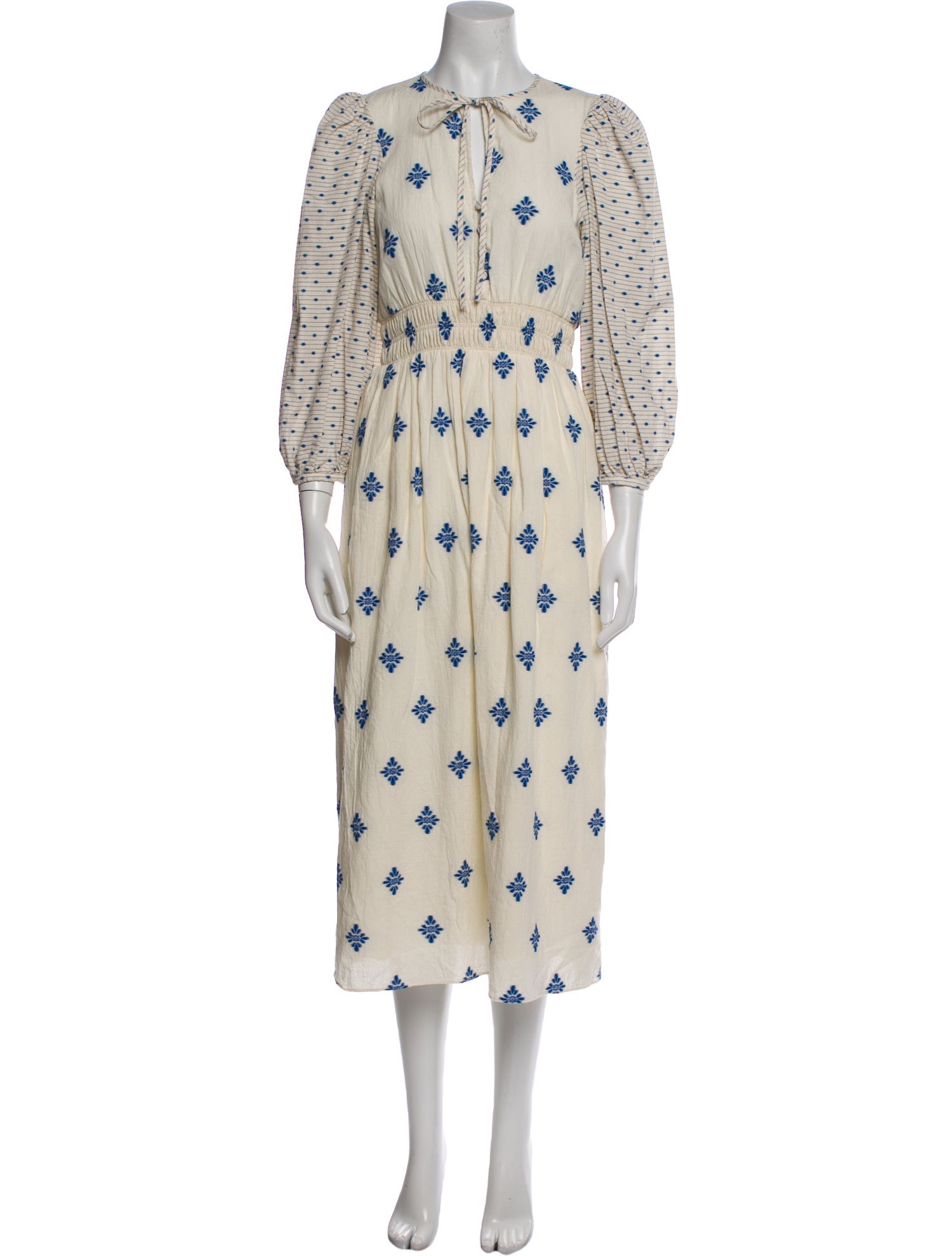 Hunter Bell Printed Long Dress