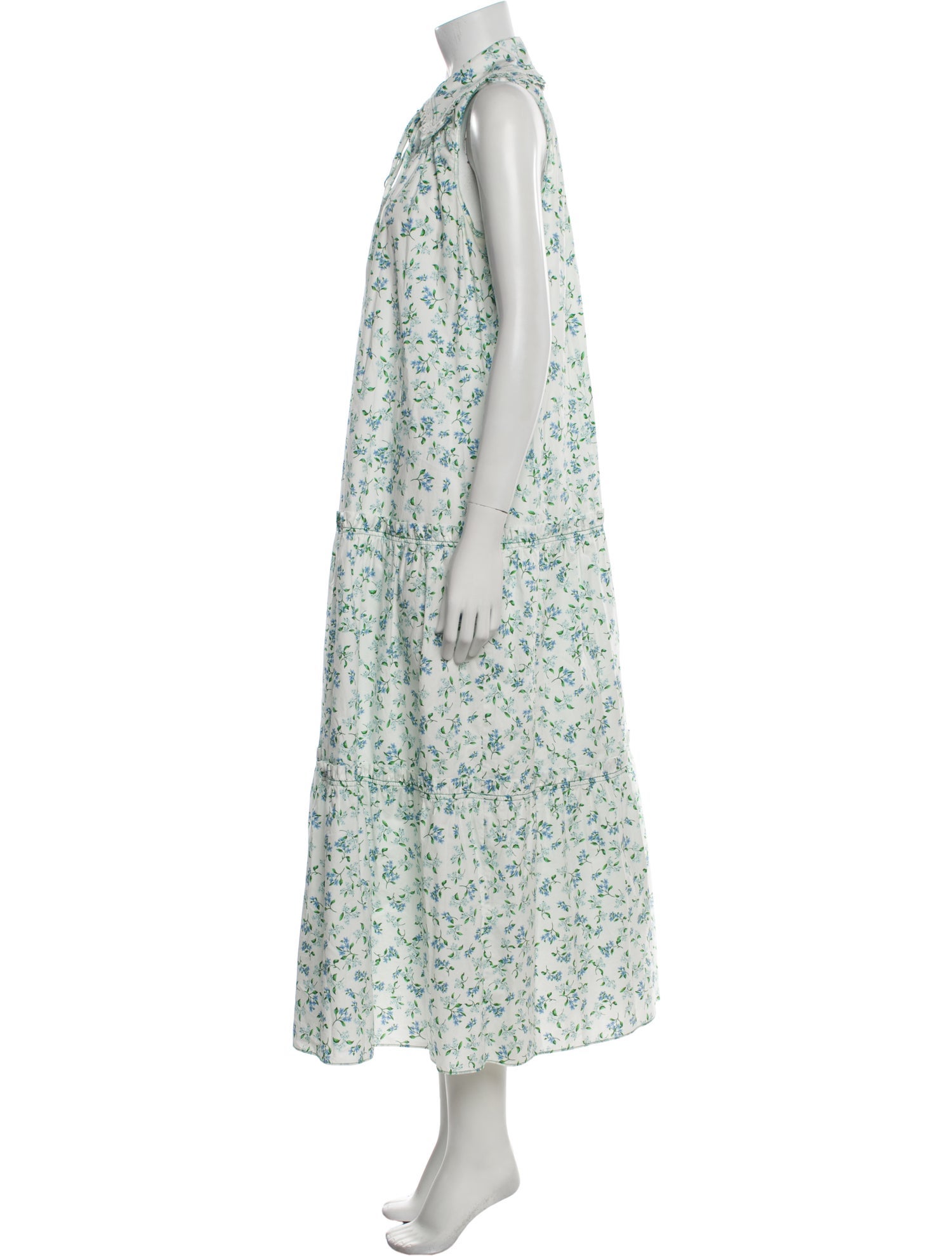 Hunter Bell Floral Print Long Dress