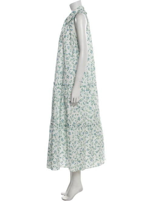 Hunter Bell Floral Print Long Dress