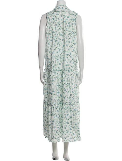 Hunter Bell Floral Print Long Dress
