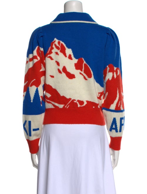 Hunter Bell Printed Crew Neck Sweater