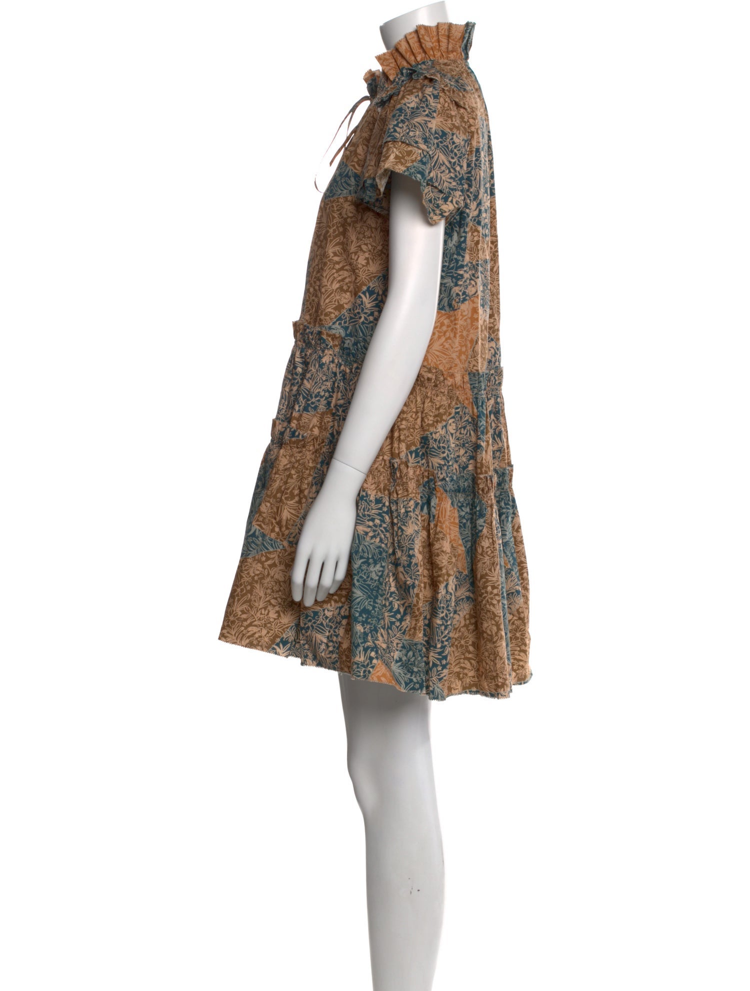 Hunter Bell Printed Mini Dress