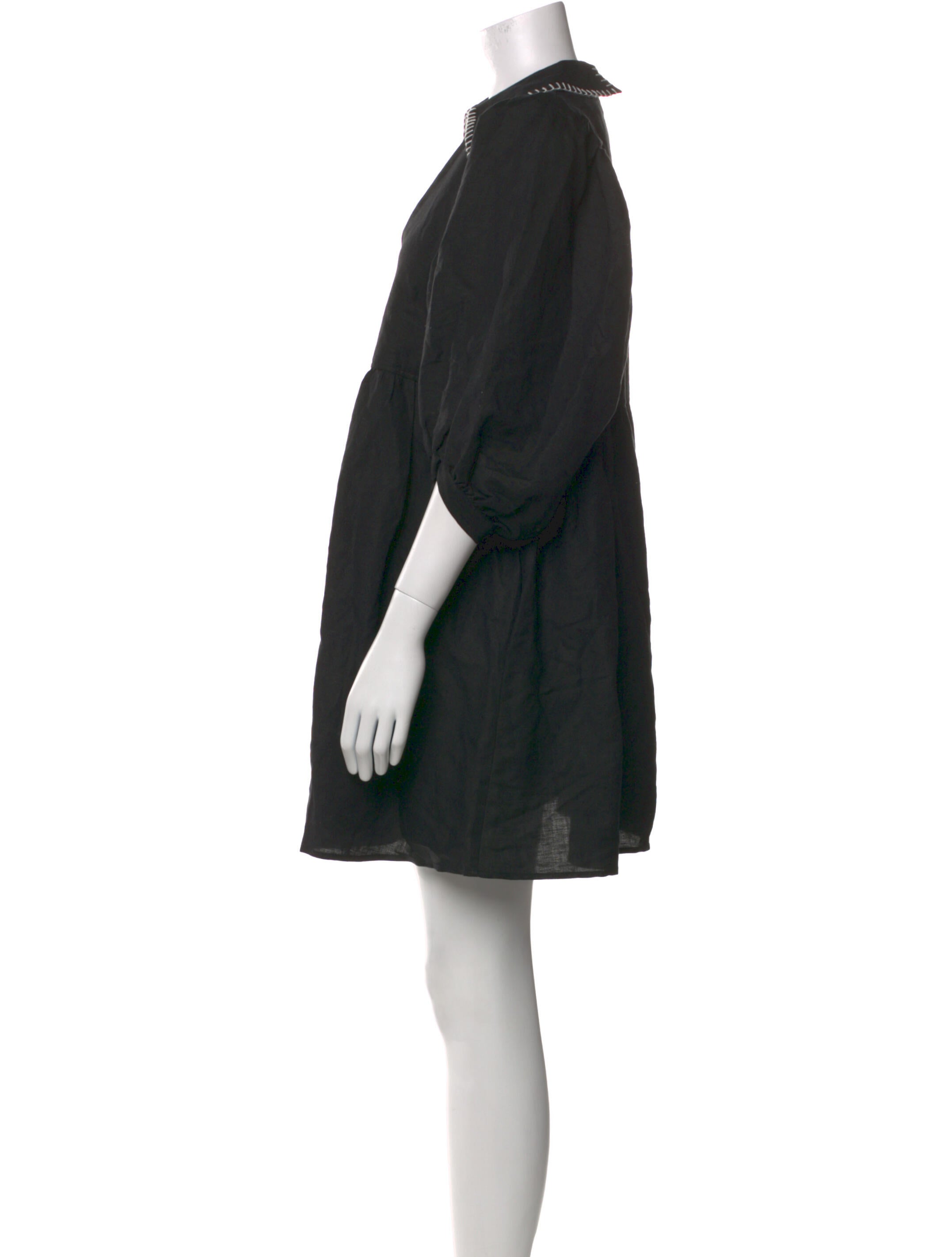 Hunter Bell Linen Mini Dress